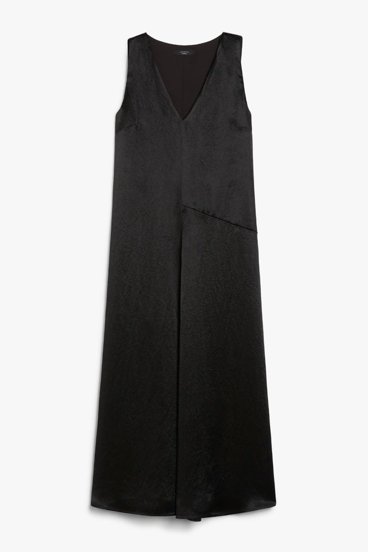 MAXMARA'S BRANDS ABITO  NERO / 34 Abito Nero Donna Max Mara Weekend Cima