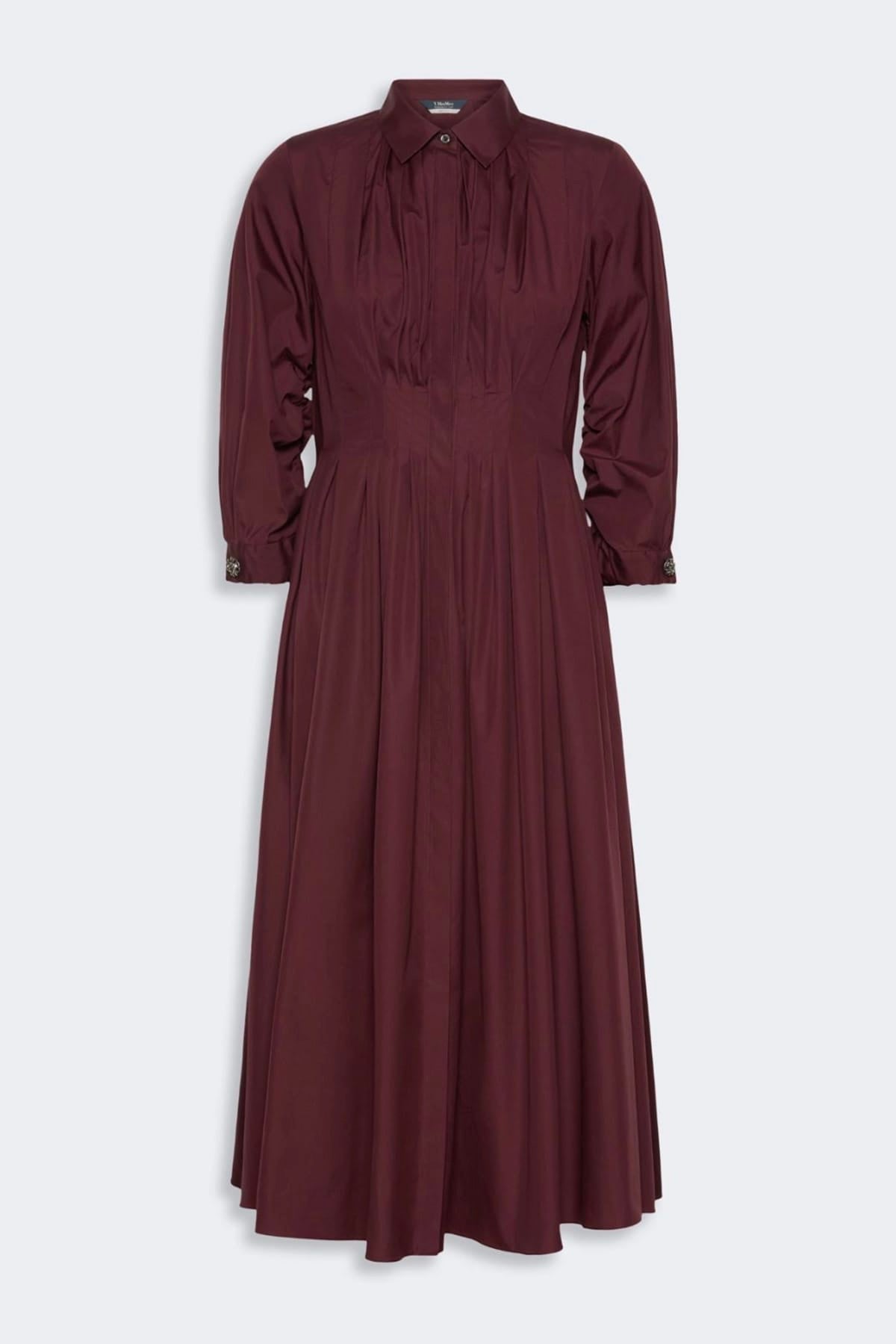 MAXMARA'S BRANDS ABITO  RUBINO SCURO / 34 Abito lungo in cotone donna 'S Max Mara Smmadagio