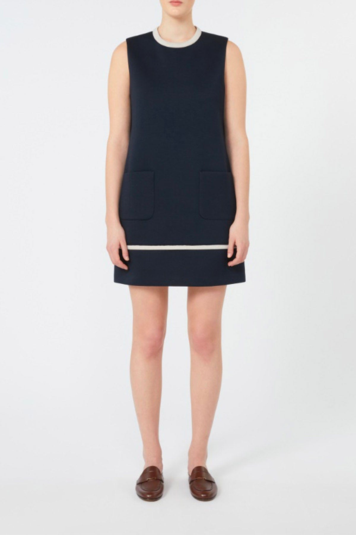 MAXMARA&#39;S BRANDS ABITO/TUTA IN JERSEY  Abito corto blu donna Max Mara &#39;S Lago