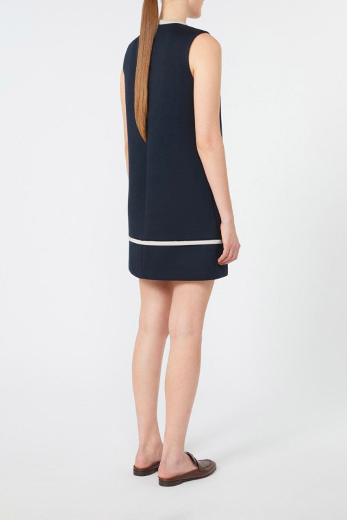 MAXMARA&#39;S BRANDS ABITO/TUTA IN JERSEY  Abito corto blu donna Max Mara &#39;S Lago
