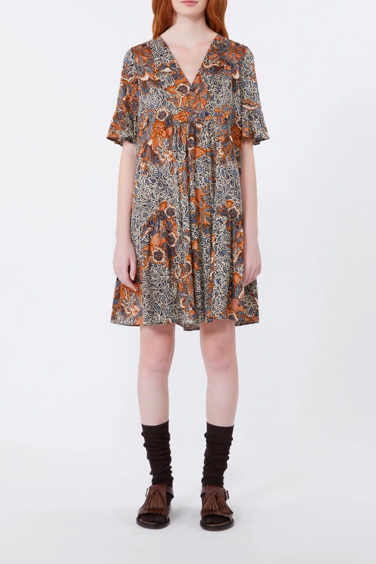 MAXMARA'S BRANDS ABITO/TUTA IN JERSEY  SCURO / XXS Abito corto in jersey donna Weekend Max Mara Wkdfuoco