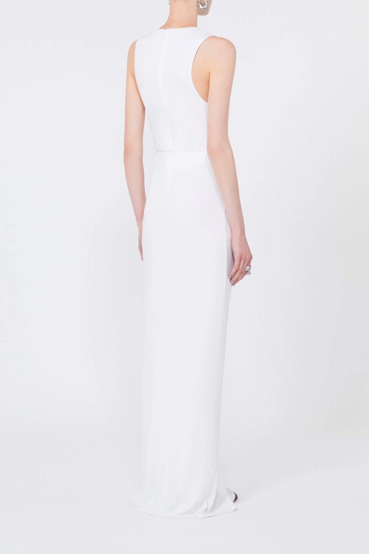 MAXMARA'S BRANDS ABITO/TUTA IN JERSEY  BIANCO LATTE / XXS Abito lungo elegante donna Sportmax Spxsaletta