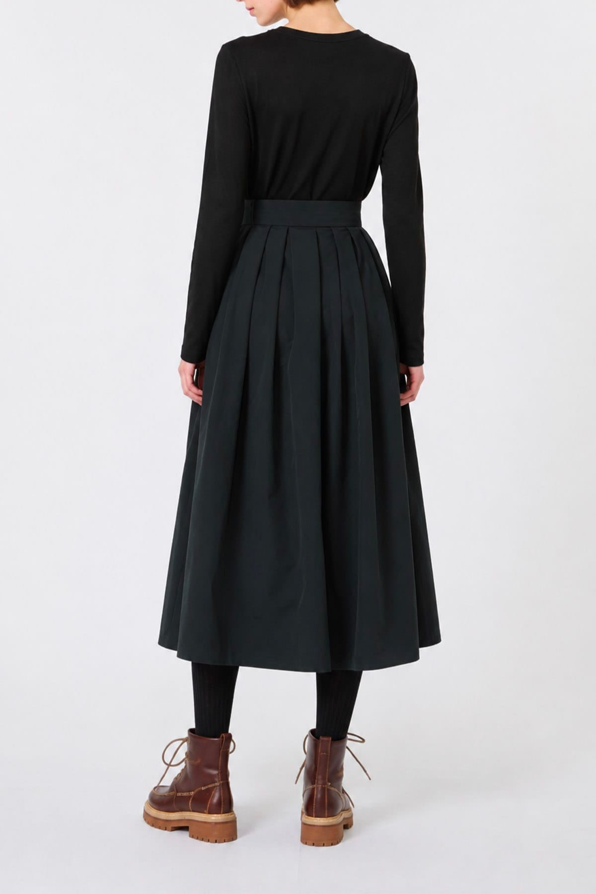 MAXMARA'S BRANDS ABITO/TUTA IN JERSEY  Abito lungo nero donna Max Mara Weekend Wkdcarioca