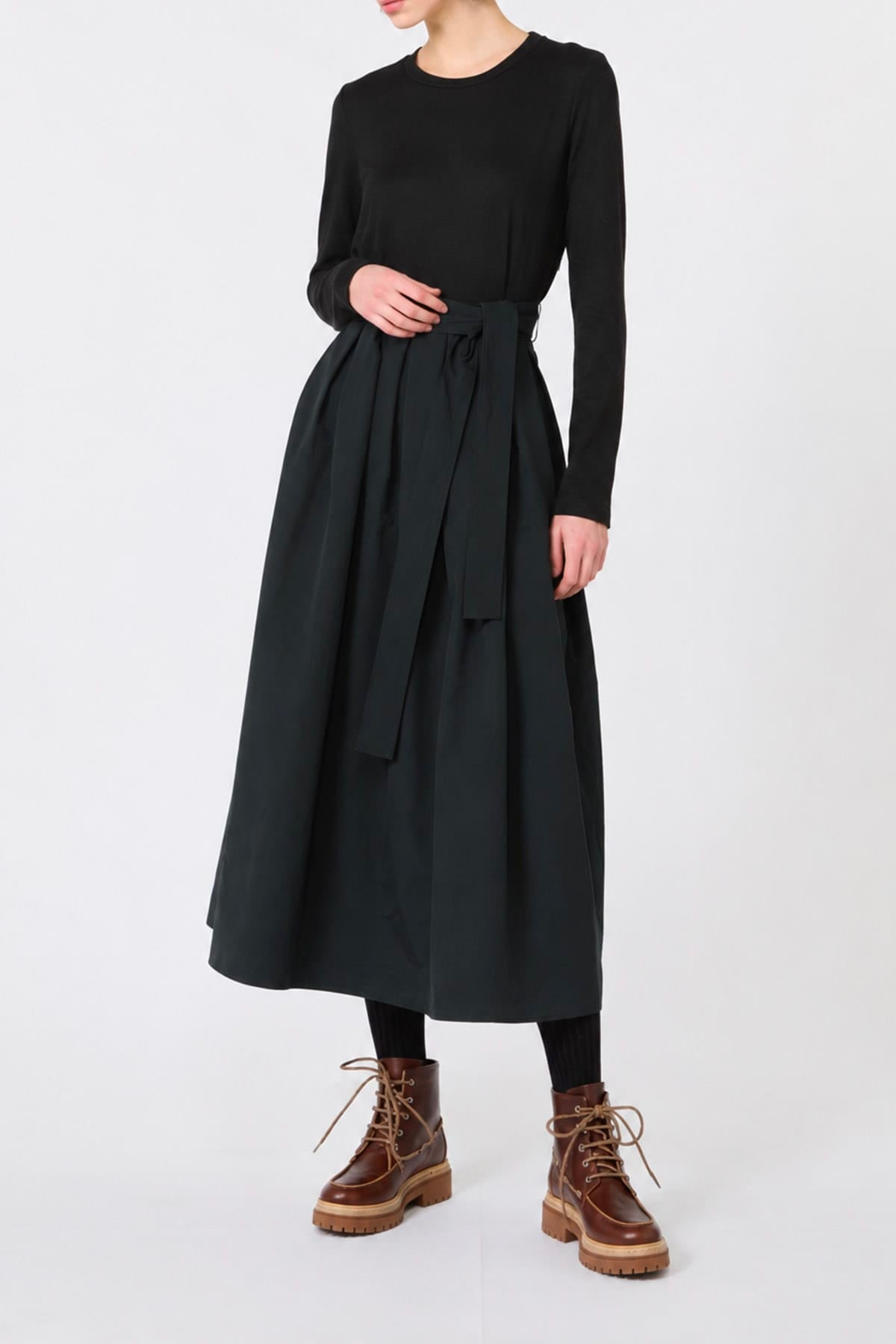 MAXMARA'S BRANDS ABITO/TUTA IN JERSEY  NERO / XXS Abito lungo nero donna Max Mara Weekend Wkdcarioca