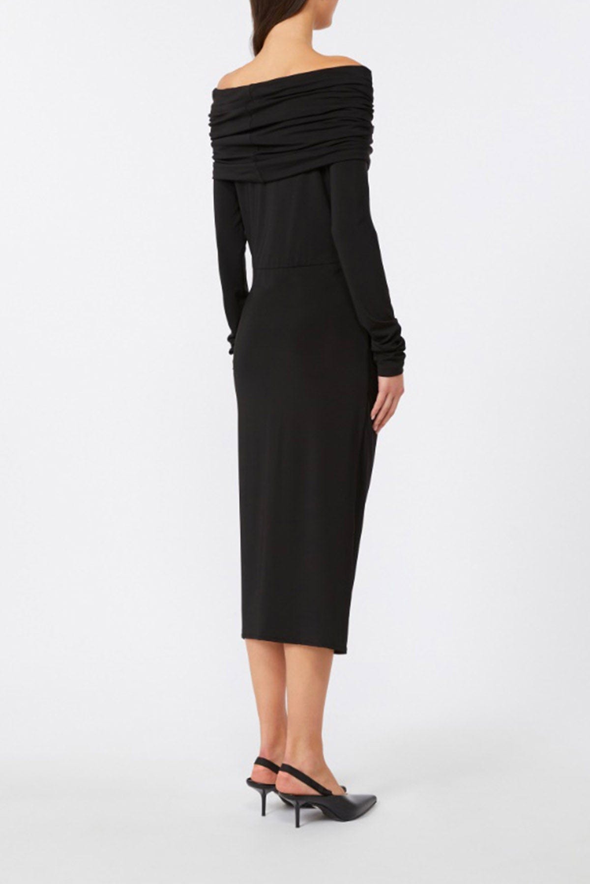 MAXMARA&#39;S BRANDS ABITO/TUTA IN JERSEY  Abito lungo spalle scoperte donna Studio Max Mara Maremar