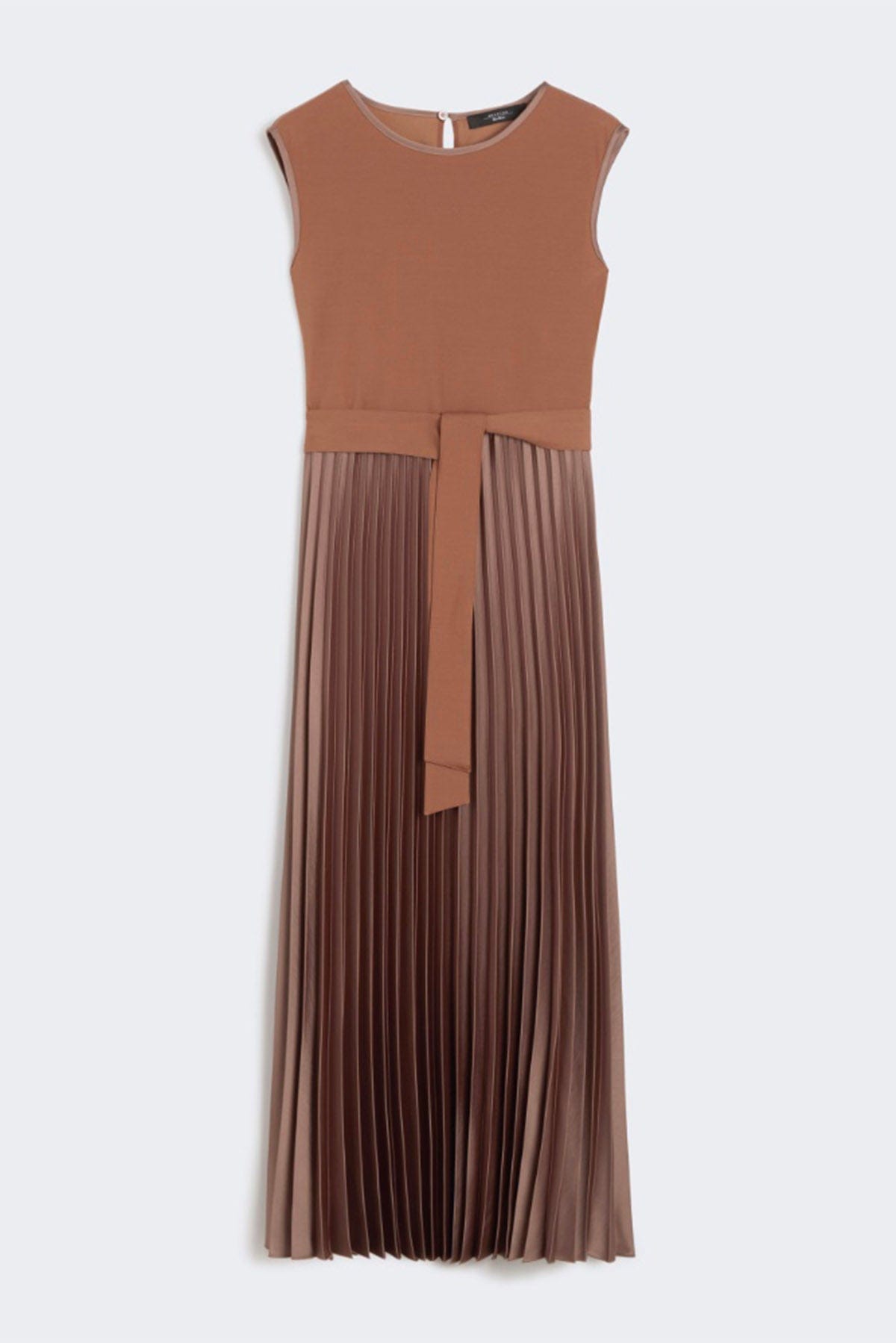 MAXMARA&#39;S BRANDS ABITO/TUTA IN JERSEY  MARRONE CASTAGNA / XXS Abito lungo donna Weekend Max Mara Samuele
