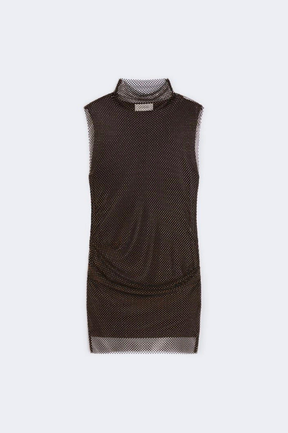 MAXMARA'S BRANDS ABITO/TUTA IN JERSEY  NERO CON STRASS / XXS Abito con strass corto donna Sportmax Empoli
