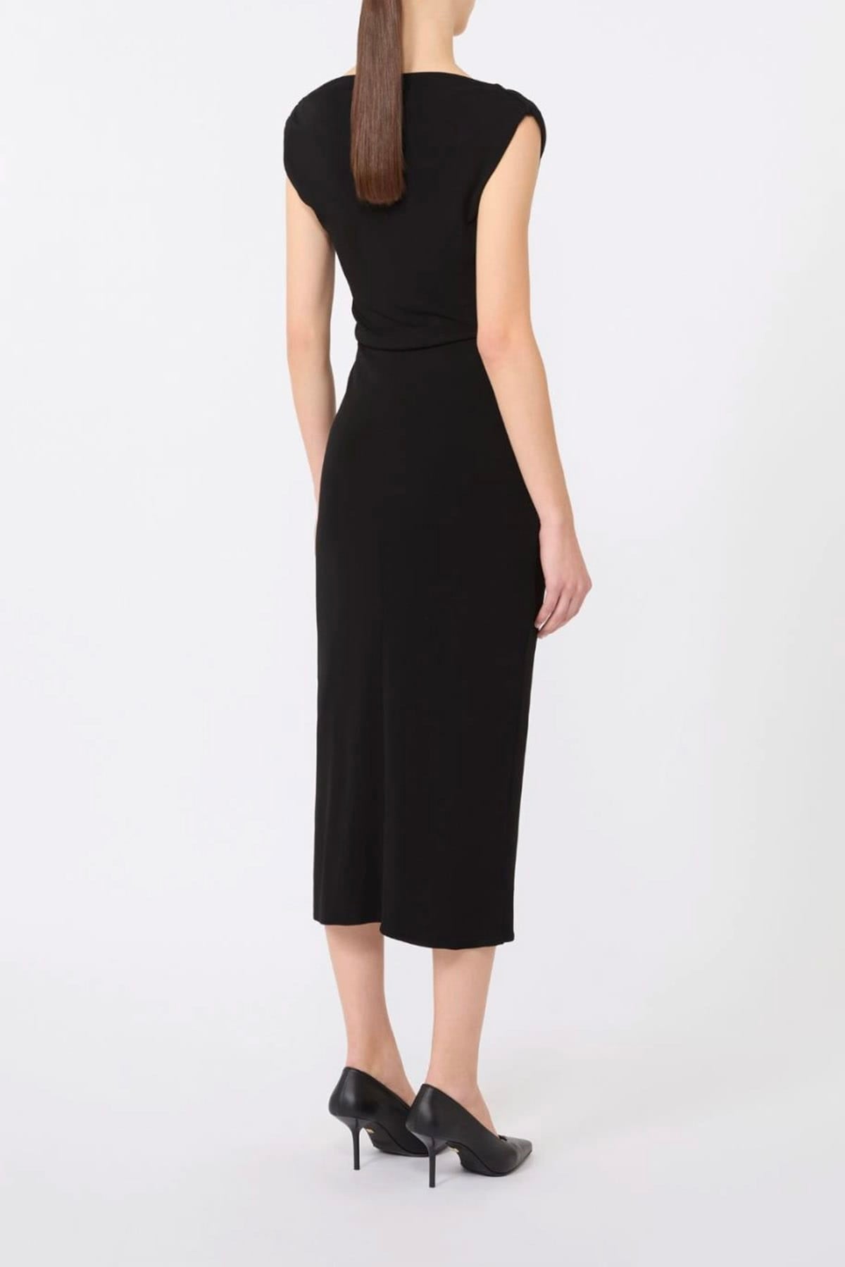MAXMARA'S BRANDS ABITO/TUTA IN JERSEY  Vestito Verde lungo donna Max Mara Studio Mstaureo