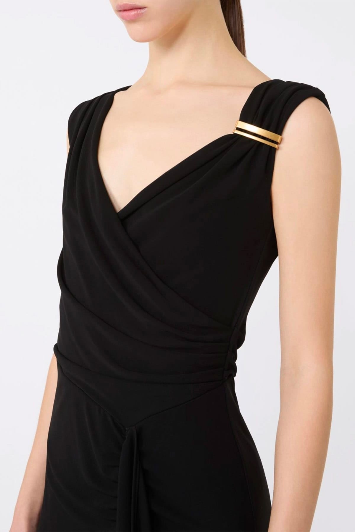 MAXMARA'S BRANDS ABITO/TUTA IN JERSEY  Vestito Verde lungo donna Max Mara Studio Mstaureo