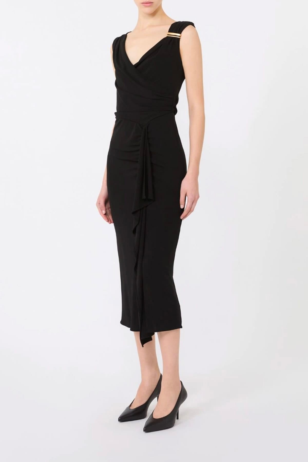 MAXMARA'S BRANDS ABITO/TUTA IN JERSEY  Vestito Verde lungo donna Max Mara Studio Mstaureo