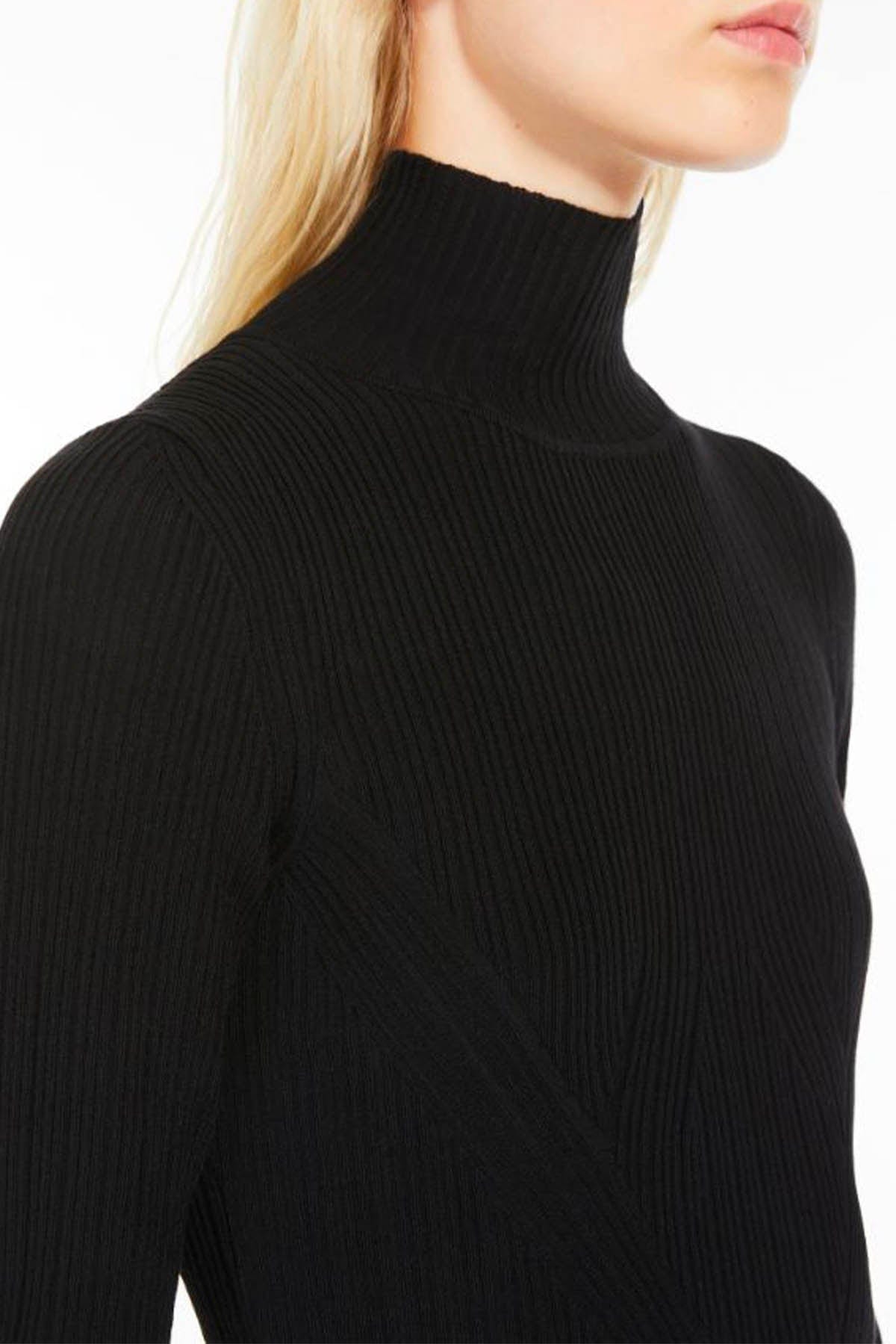 MAXMARA&#39;S BRANDS ABITO/TUTA IN MAGLIA  Abito in Maglia Nero Donna Sportmax Alibi