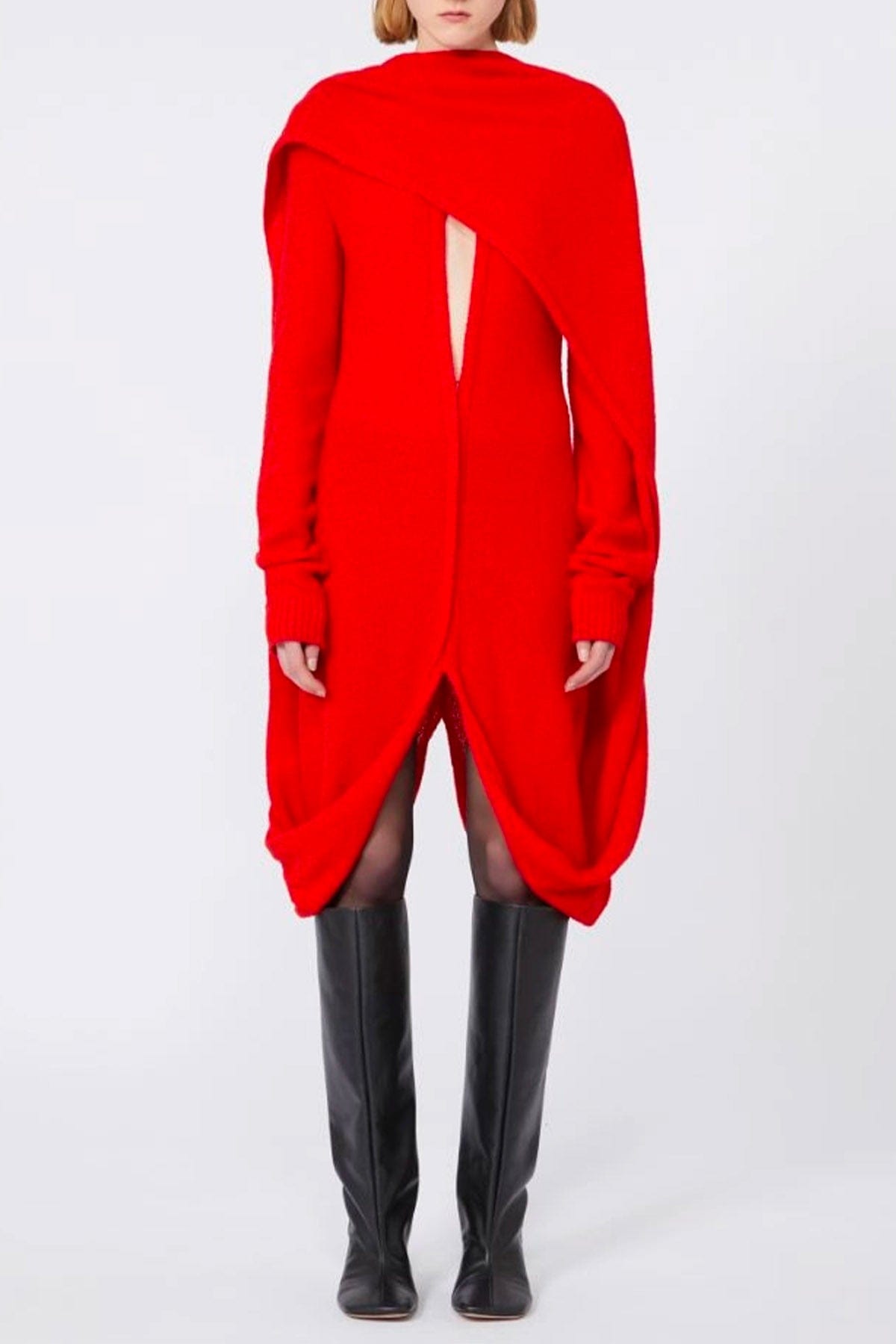 MAXMARA&#39;S BRANDS ABITO/TUTA IN MAGLIA  Abito in Maglia rosso donna Sportmax Achille1234
