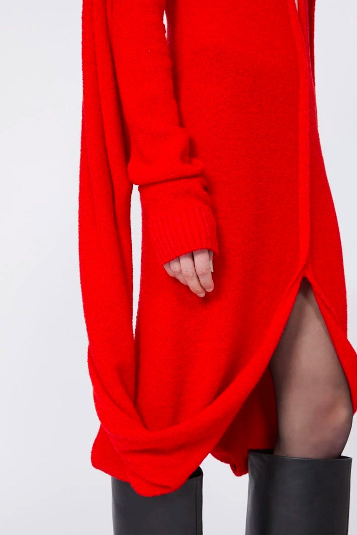 MAXMARA&#39;S BRANDS ABITO/TUTA IN MAGLIA  Abito in Maglia rosso donna Sportmax Achille1234