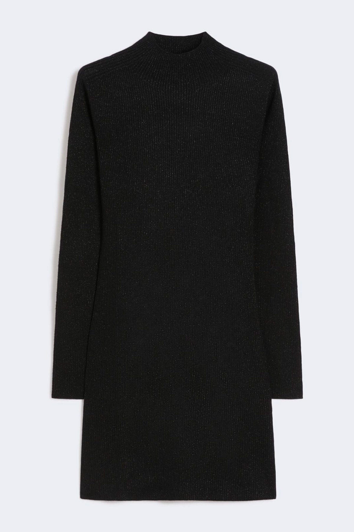 MAXMARA'S BRANDS ABITO/TUTA IN MAGLIA  NERO / XXS Abito in maglia corto nero Max Mara Weekend Buona1234