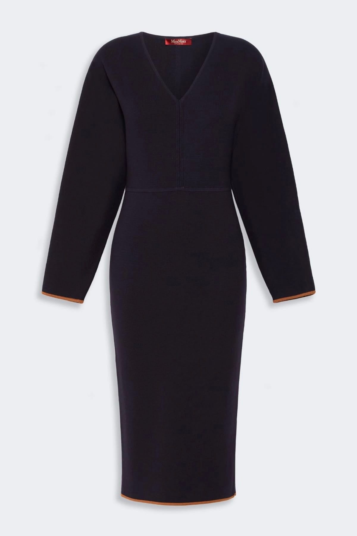 MAXMARA'S BRANDS ABITO/TUTA IN MAGLIA  NERO / XXS Abito in maglia donna Max Mara Studio Mstemiro