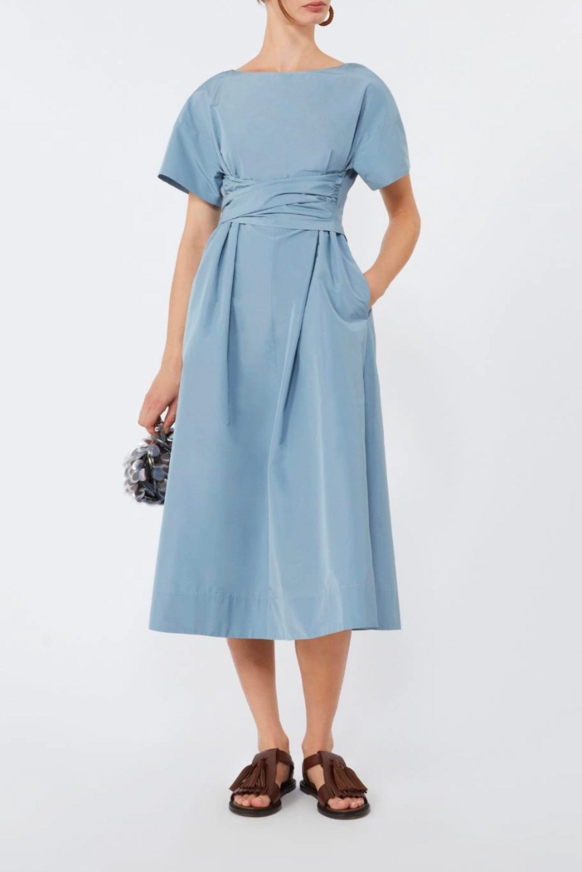 MAXMARA'S BRANDS ABITO  Vestito azzurro donna Max Mara Weekend Wkdpioppo
