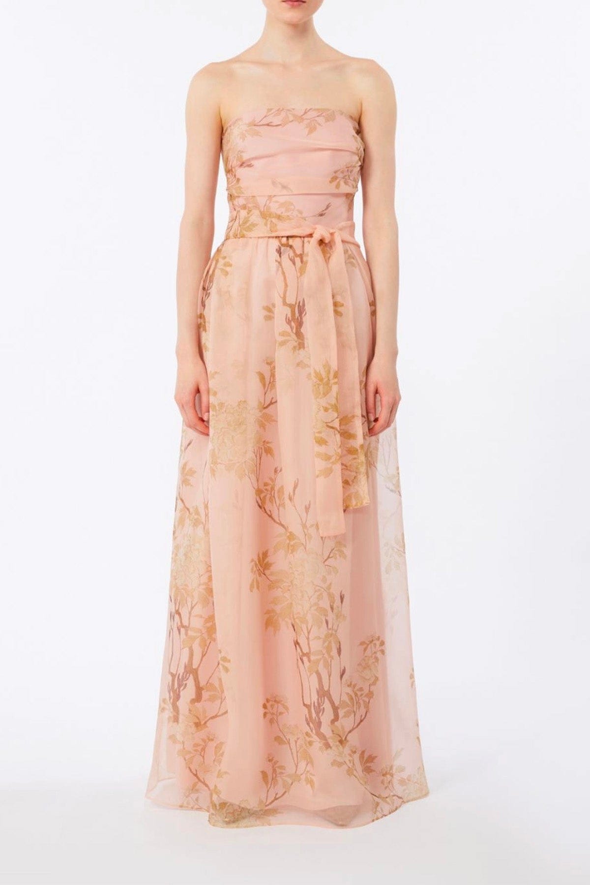MAXMARA'S BRANDS ABITO  Vestito in organza rosa Max Mara Studio Elegante Msedominio