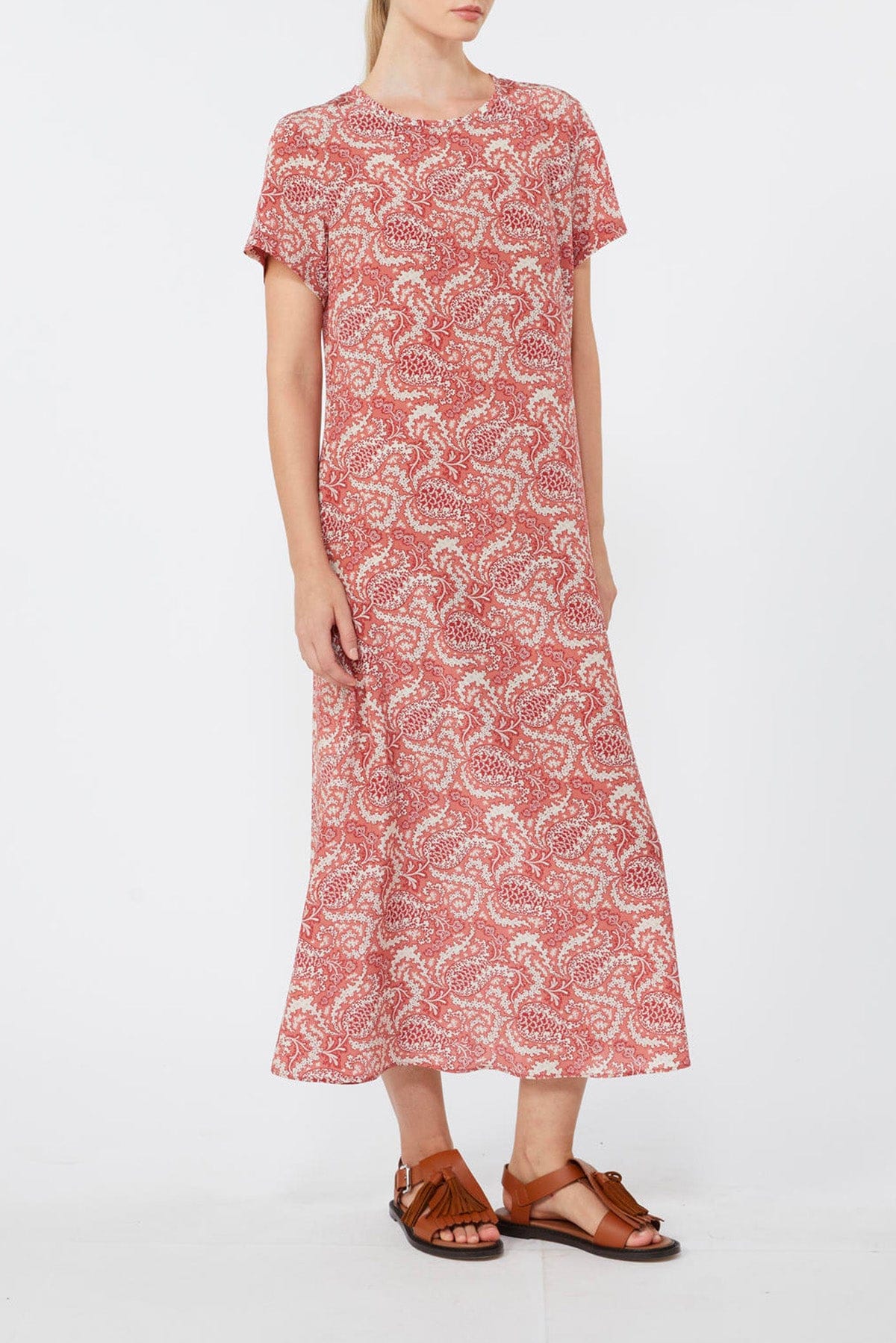 MAXMARA'S BRANDS ABITO  ROSSO IBIZA / 34 Vestito in seta donna Max Mara Weekend Wkdcrespo
