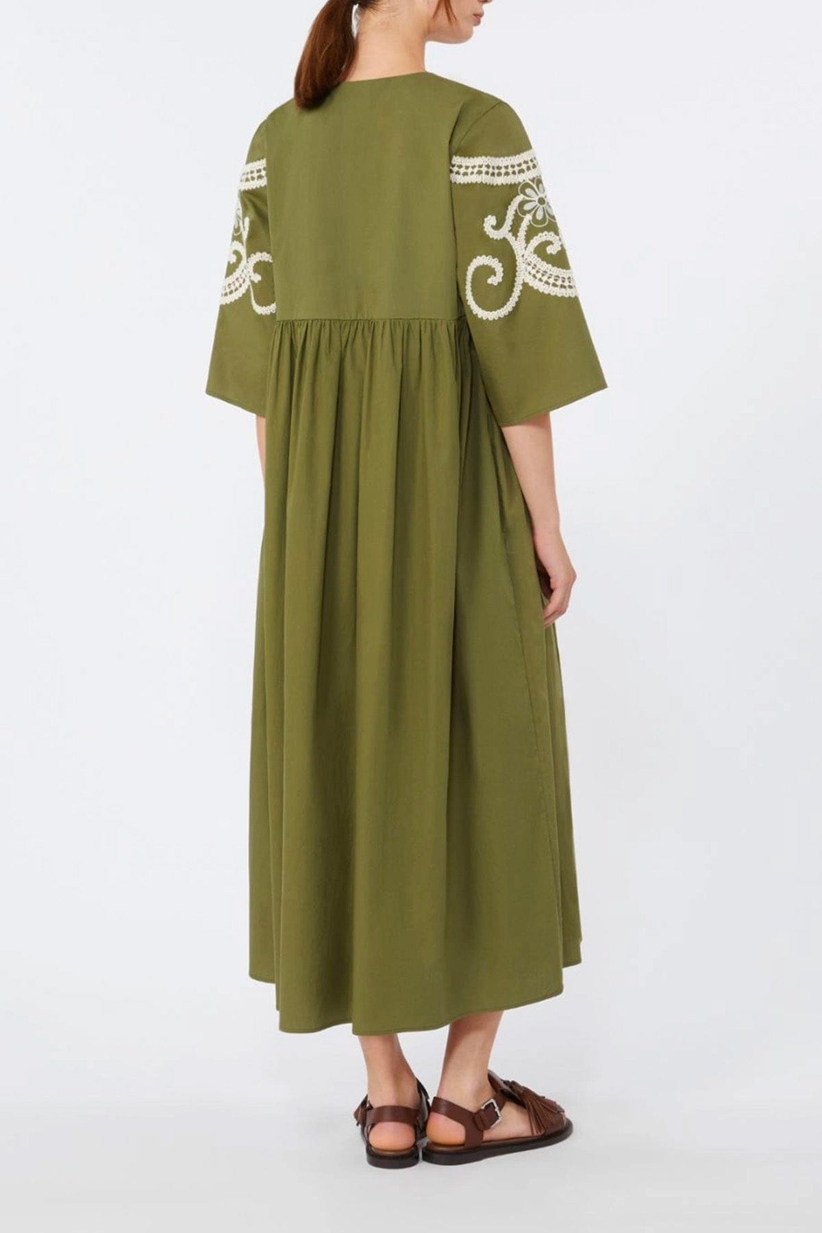 MAXMARA'S BRANDS ABITO  Vestito lungo ricamato Weekend Max Mara Wkdtilde