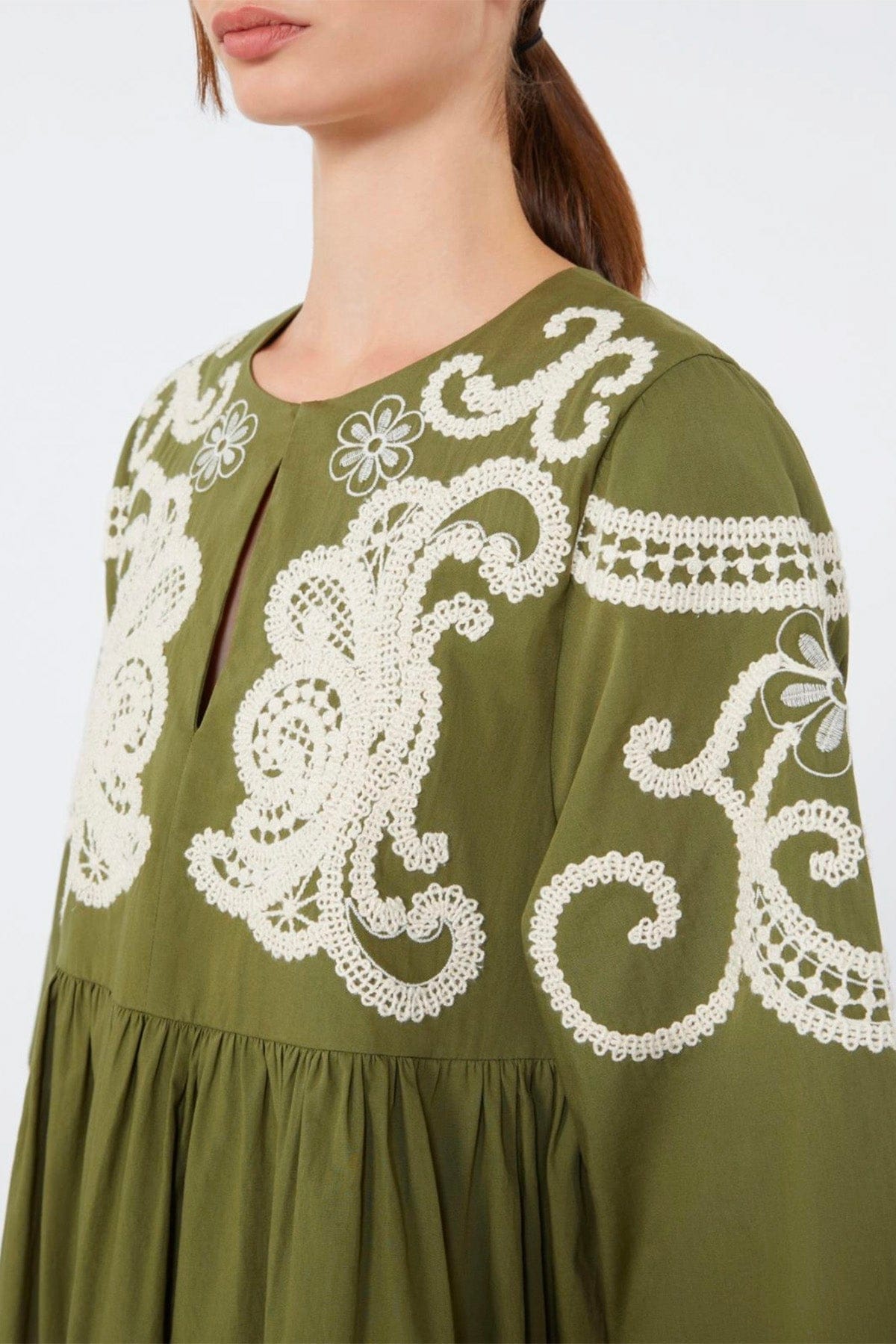 MAXMARA'S BRANDS ABITO  Vestito lungo ricamato Weekend Max Mara Wkdtilde