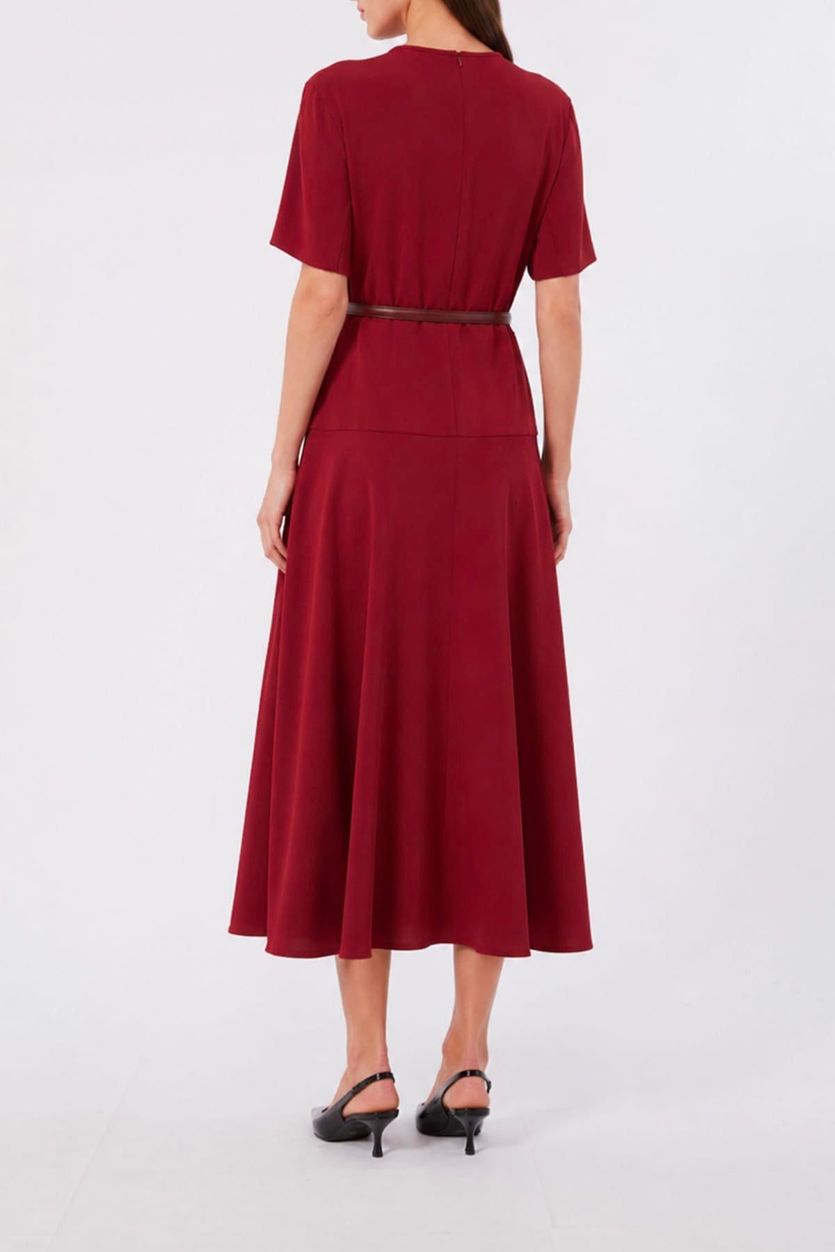 MAXMARA'S BRANDS ABITO  Vestito rosso lungo donna Max Mara Studio Mstzorro