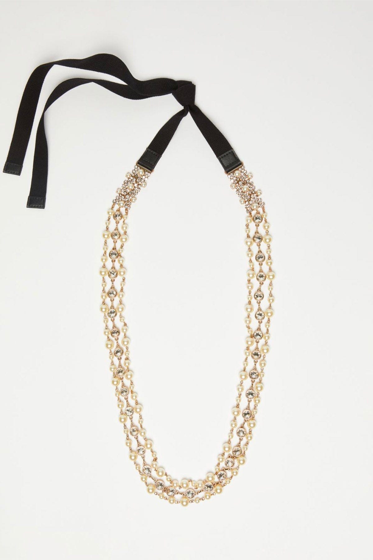 MAXMARA'S BRANDS BIGIOTTERIA  AVORIO / UNICA Collana 'S Max Mara Quarzo