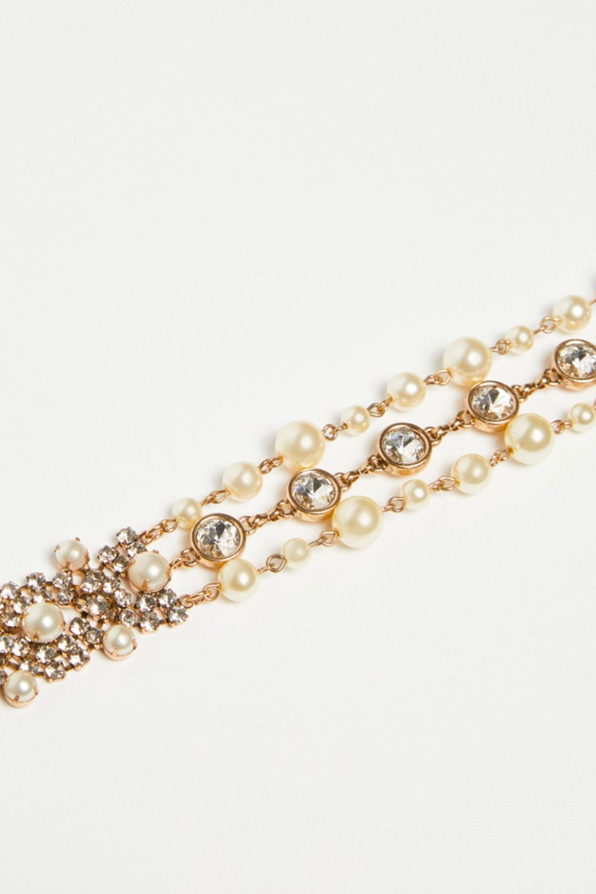 MAXMARA'S BRANDS BIGIOTTERIA  AVORIO / UNICA Collana 'S Max Mara Quarzo