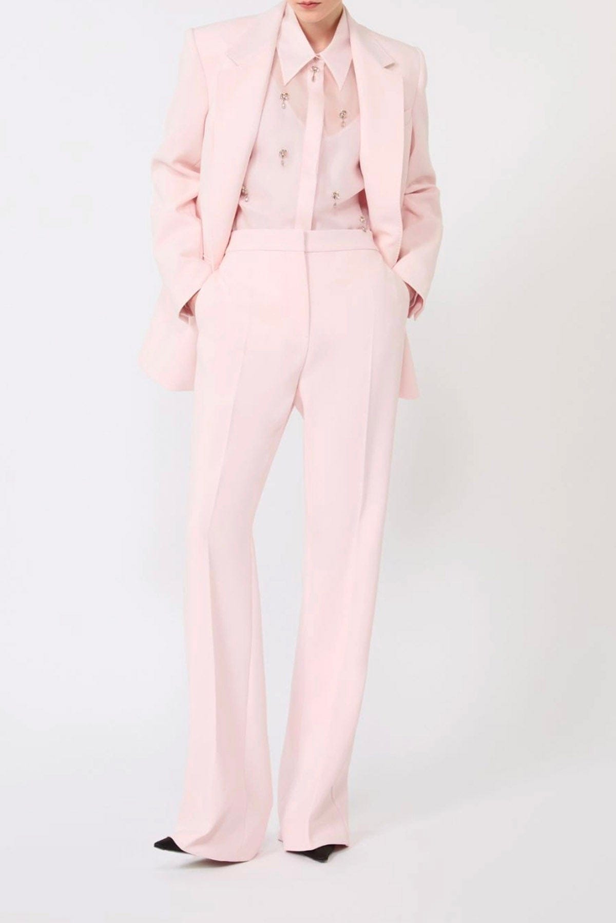 MAXMARA'S BRANDS BLUSA ROSA PETALO / 34 Camicia in seta donna Max Mara Studio Mseagi