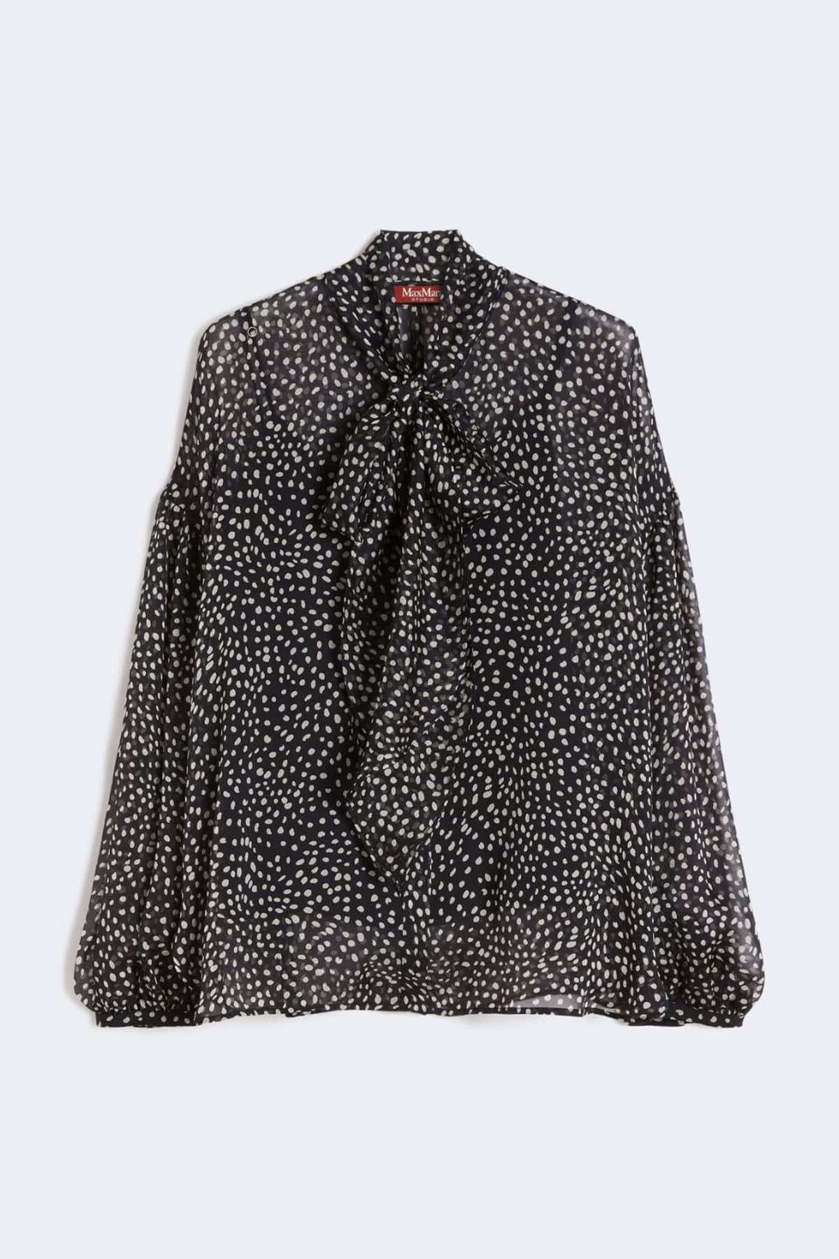 MAXMARA'S BRANDS BLUSA FONDO NERO / 34 Blusa donna Max Mara Studio Mstetere