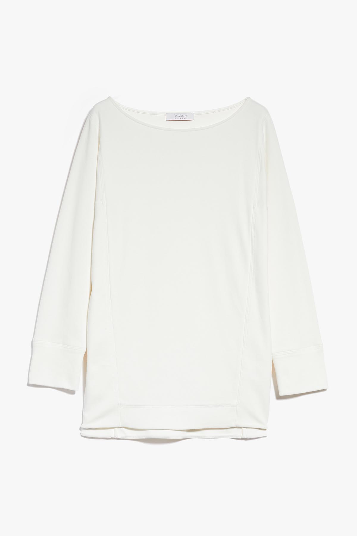 MAXMARA'S BRANDS BODY/ TOP  BIANCO SETA / XS Blusa in Maglia Bianca Leisure Max Mara Garibo