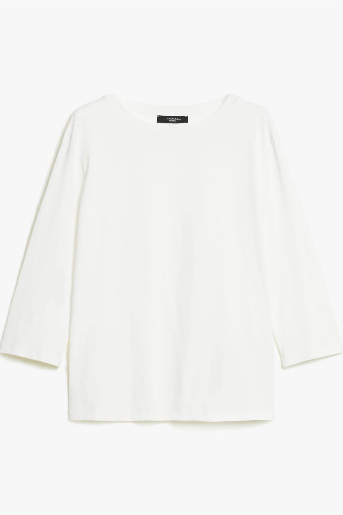 MAXMARA&#39;S BRANDS BODY/ TOP  BIANCO / XXS Blusa in Maglia Weekend Max Mara Multia