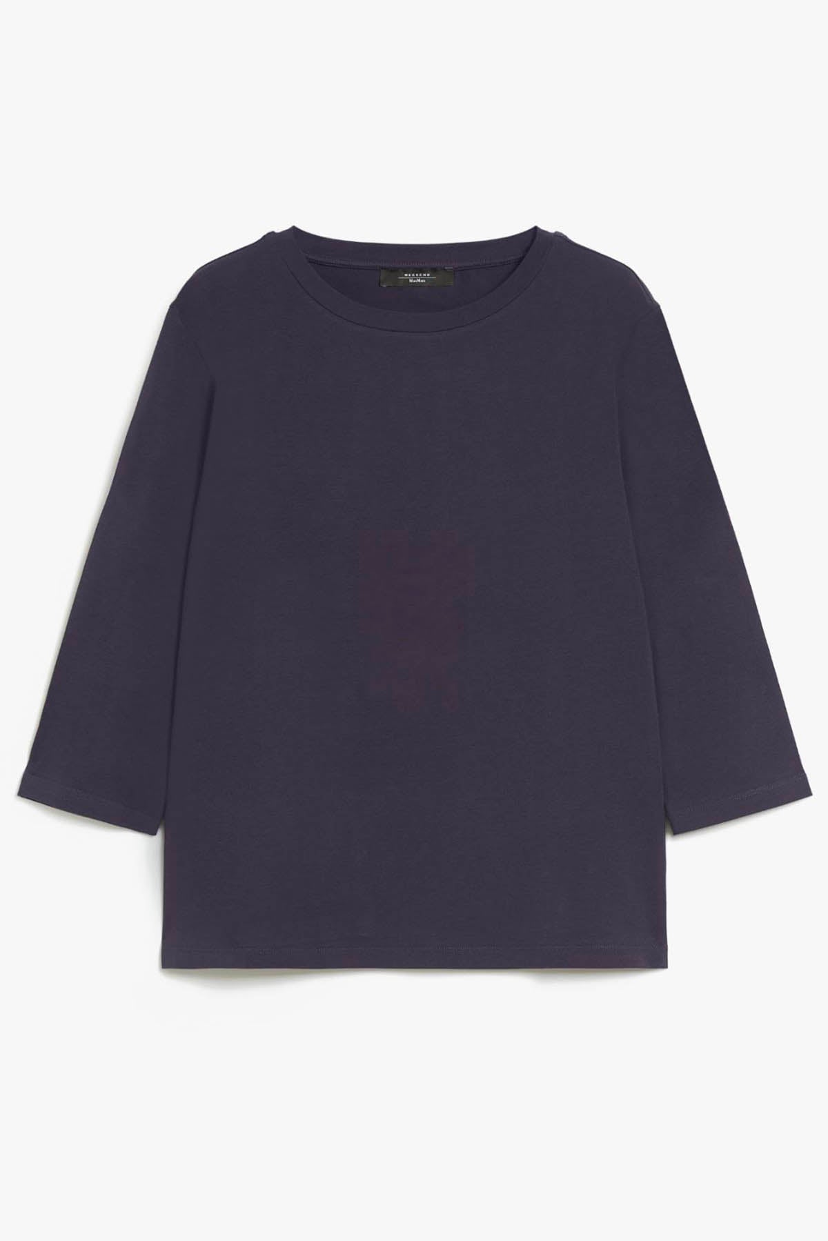 MAXMARA&#39;S BRANDS BODY/ TOP  BLU NAVY / XXS Blusa in Maglia Weekend Max Mara Multia