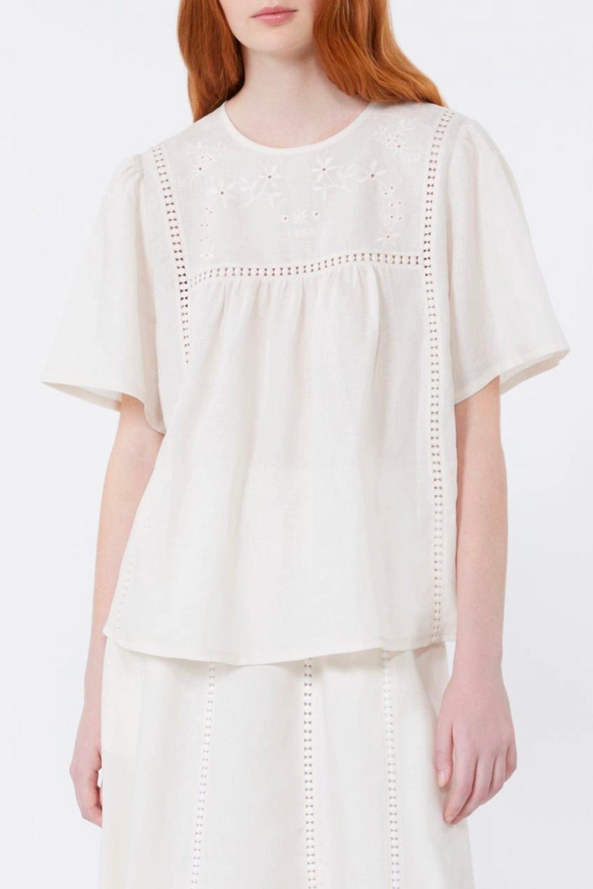 MAXMARA'S BRANDS BODY/ TOP  Blusa bianca donna Weekend Max Mara Wkdbacino