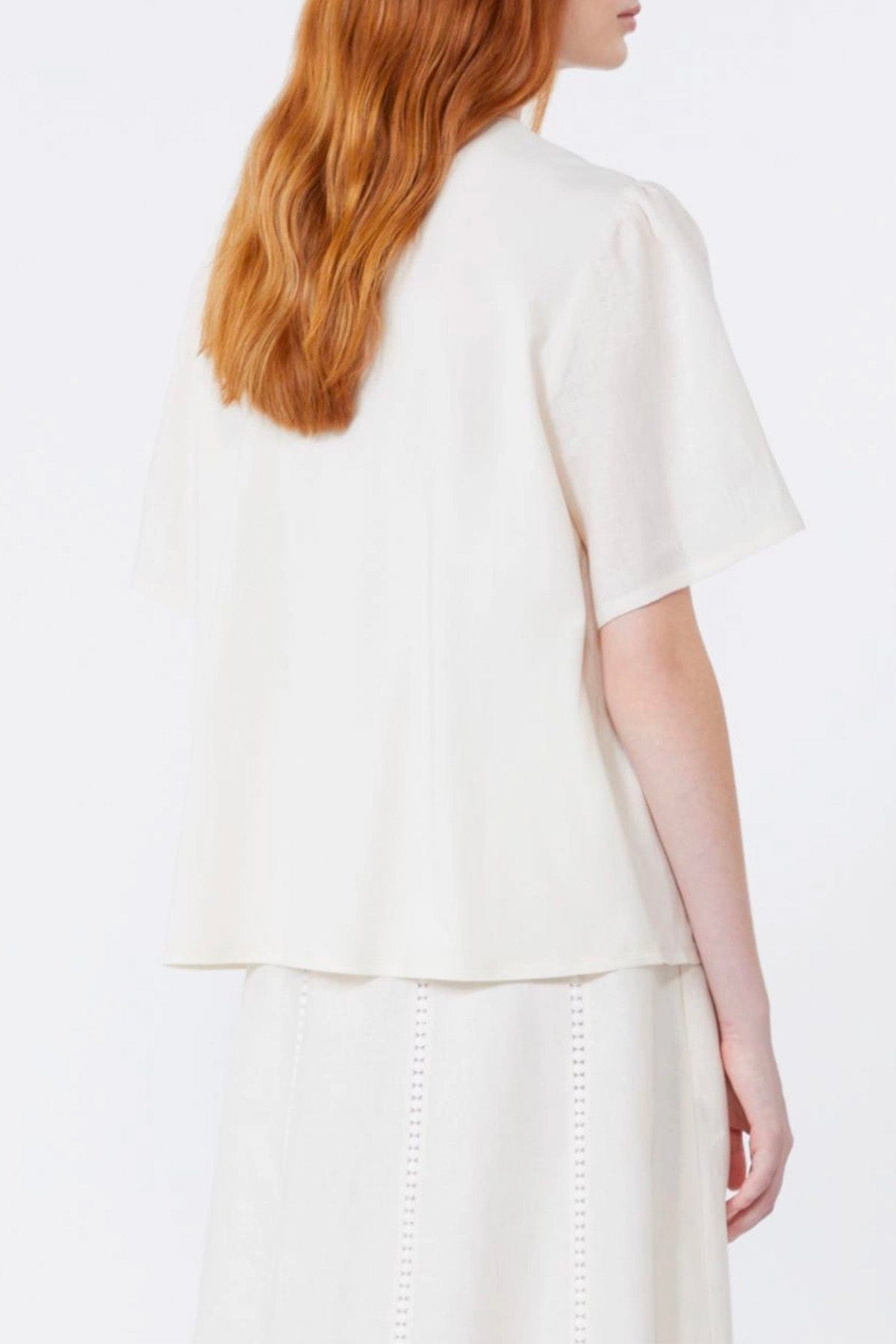 MAXMARA'S BRANDS BODY/ TOP  Blusa bianca donna Weekend Max Mara Wkdbacino