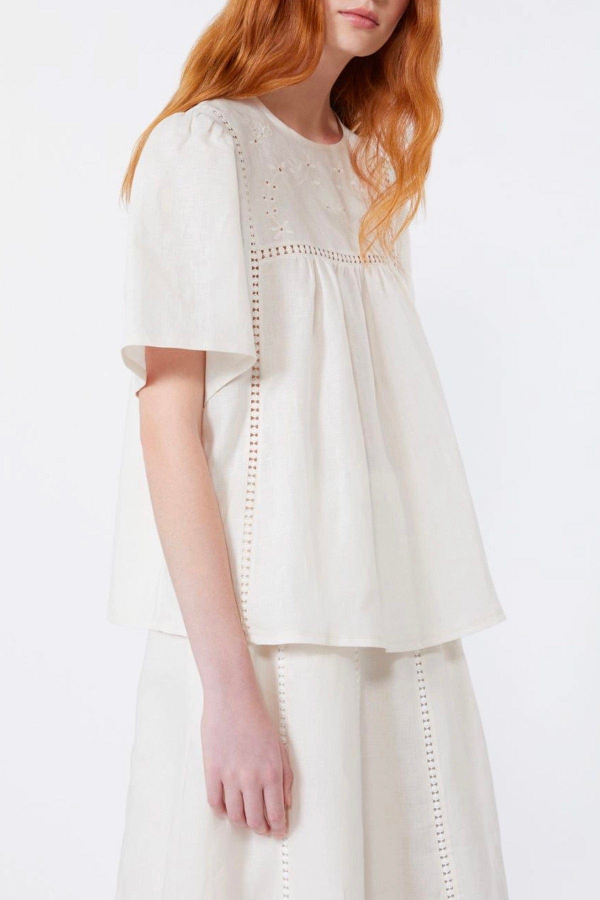MAXMARA'S BRANDS BODY/ TOP  Blusa bianca donna Weekend Max Mara Wkdbacino