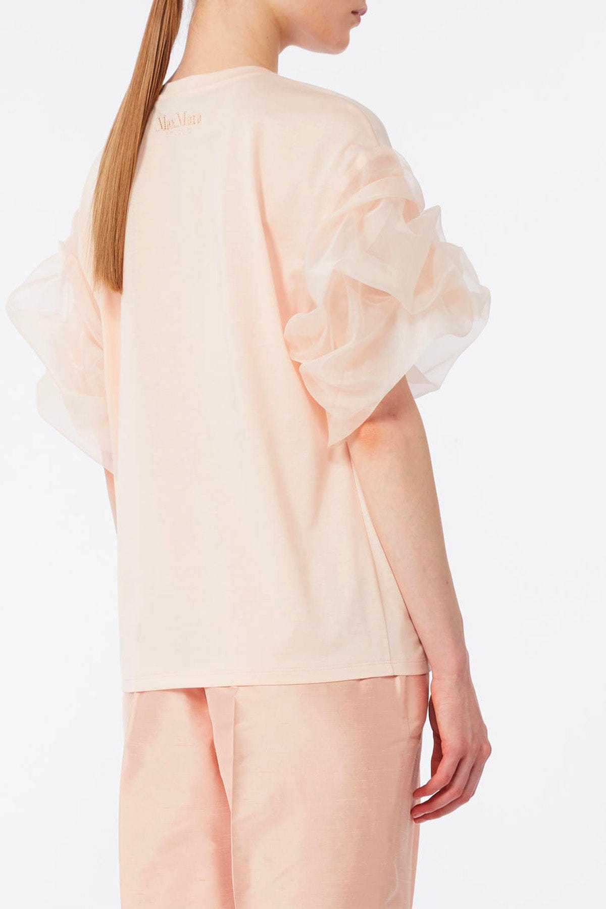 MAXMARA'S BRANDS BODY/ TOP  Blusa con rouches Max Mara Studio Elegamte Msedritto