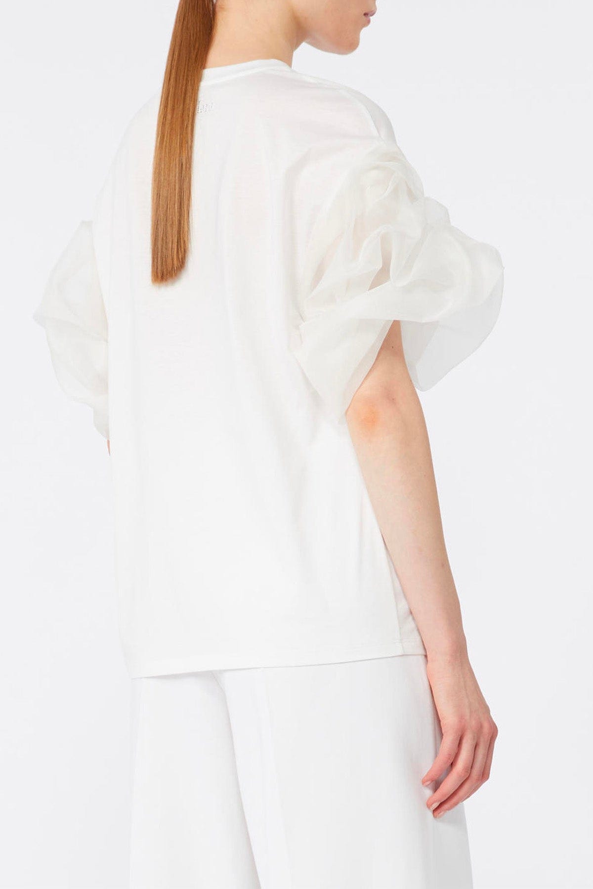 MAXMARA'S BRANDS BODY/ TOP  Blusa con rouches Max Mara Studio Elegamte Msedritto