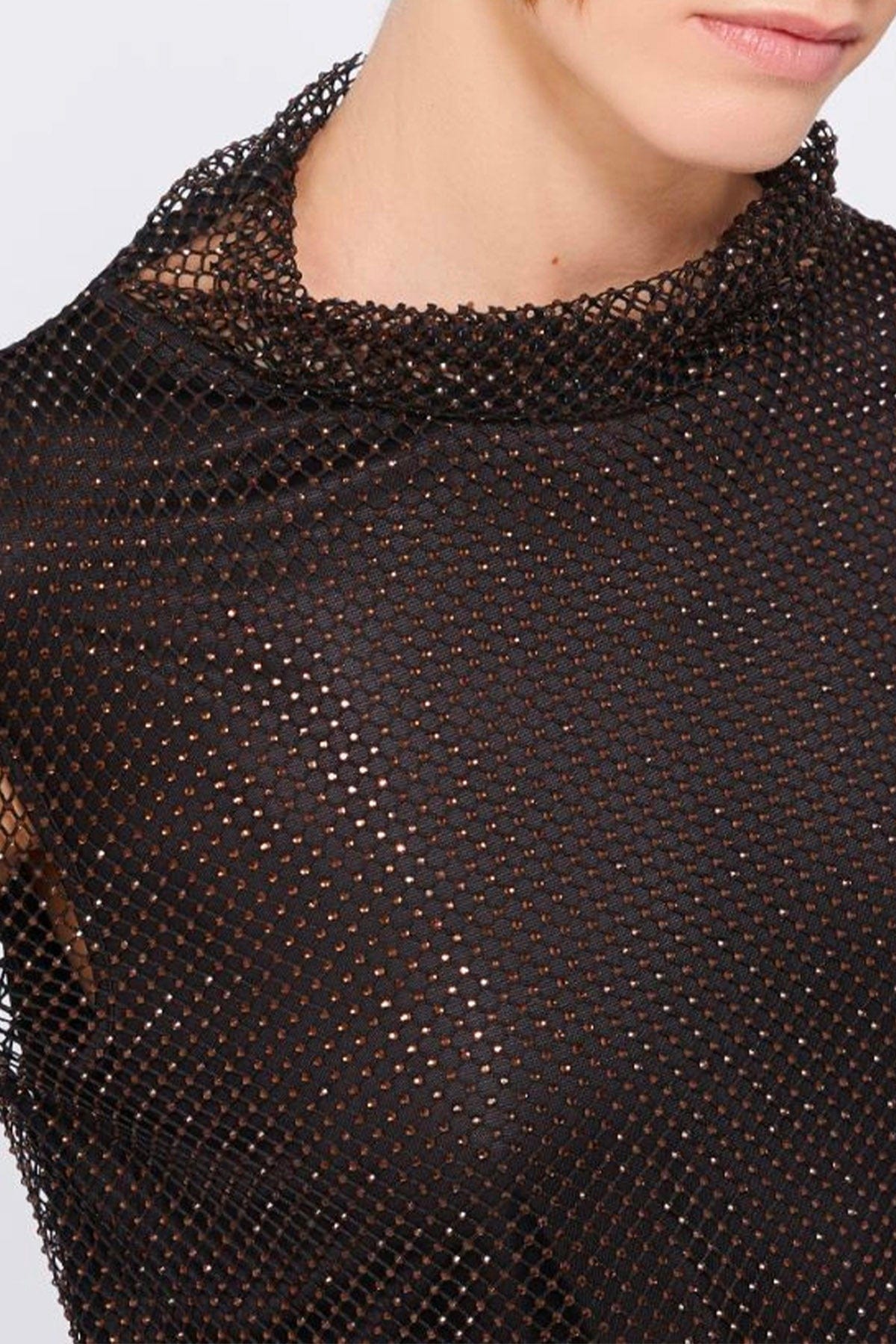 MAXMARA&#39;S BRANDS BODY/ TOP  Blusa in maglia con strass donna Sportmax Gerarda