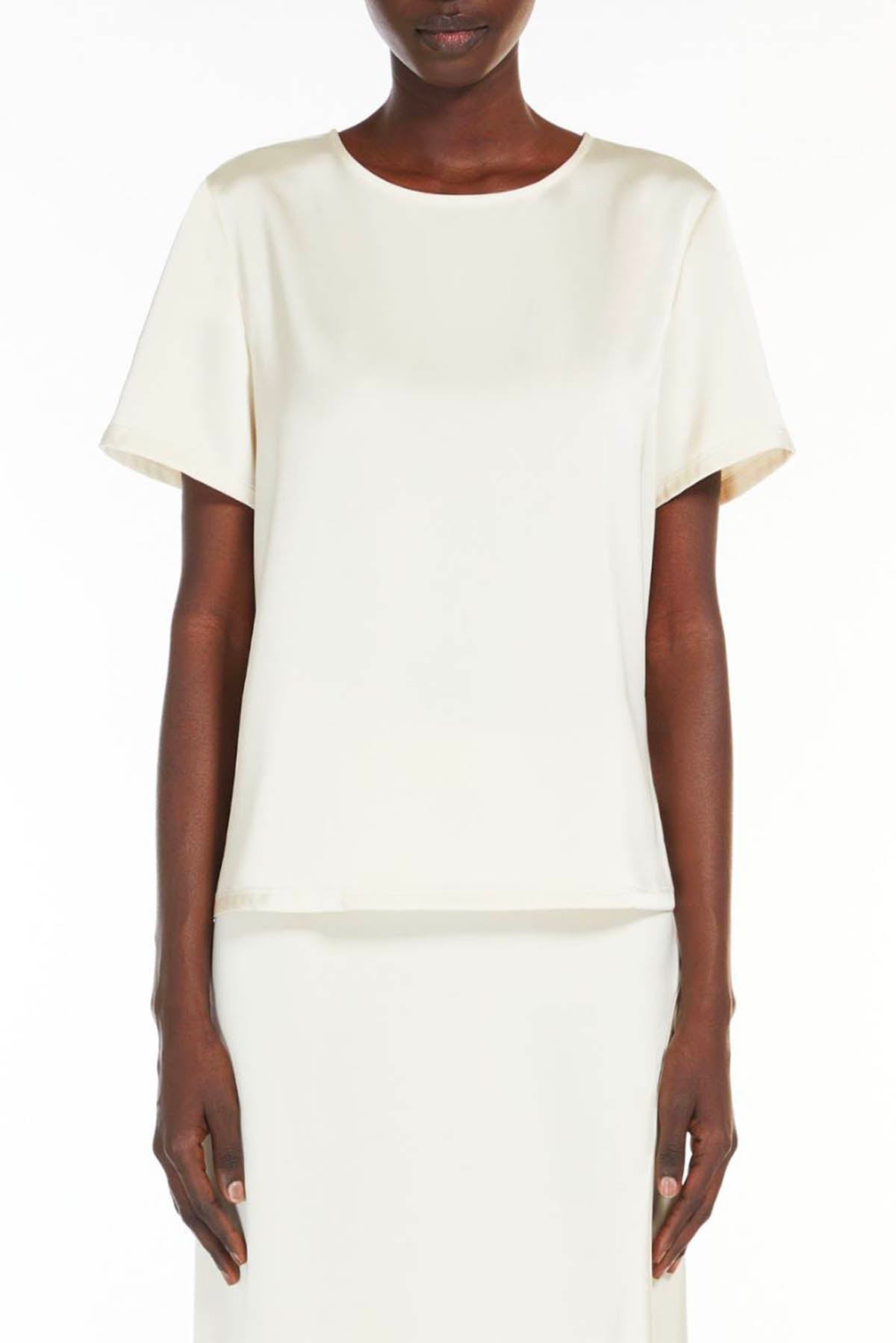 MAXMARA&#39;S BRANDS BODY/ TOP  Blusa in Raso Donna Weekend Max Mara Gilbert