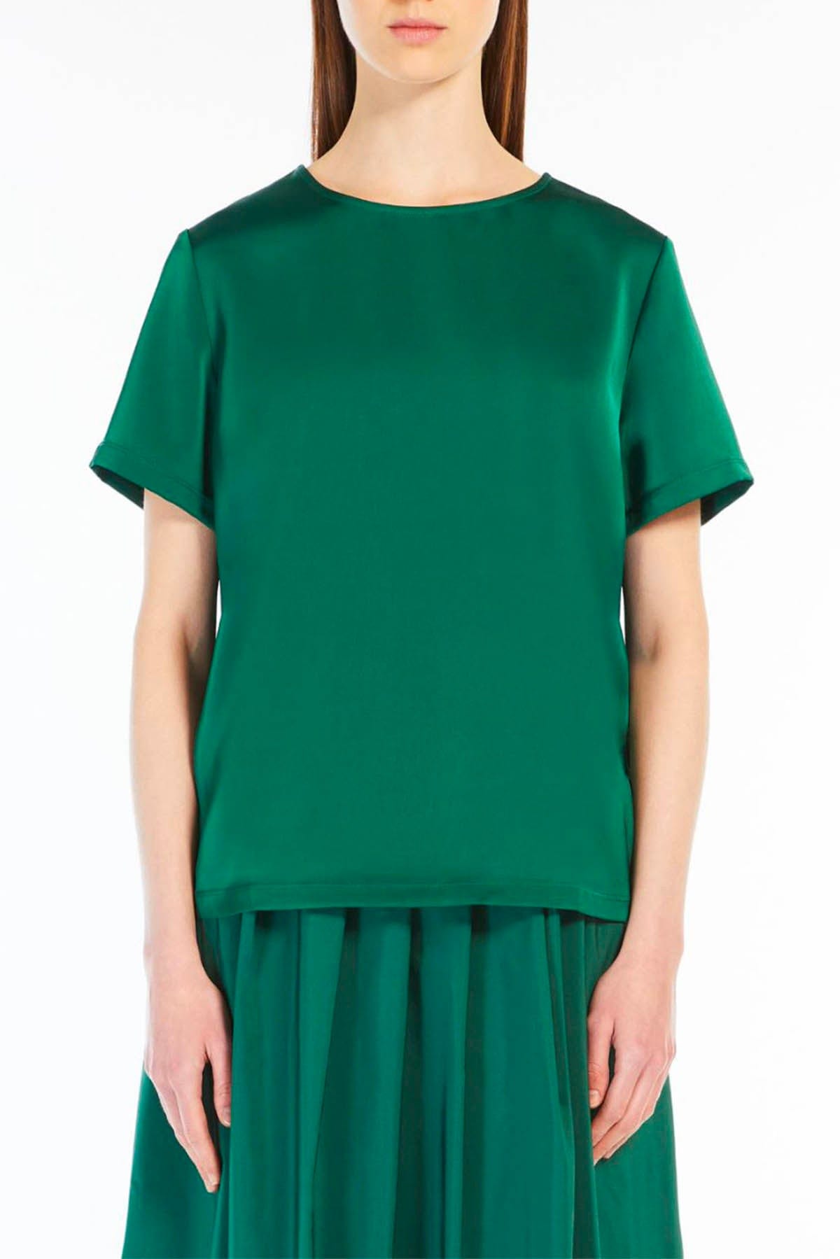 MAXMARA&#39;S BRANDS BODY/ TOP  Blusa in Raso Donna Weekend Max Mara Gilbert