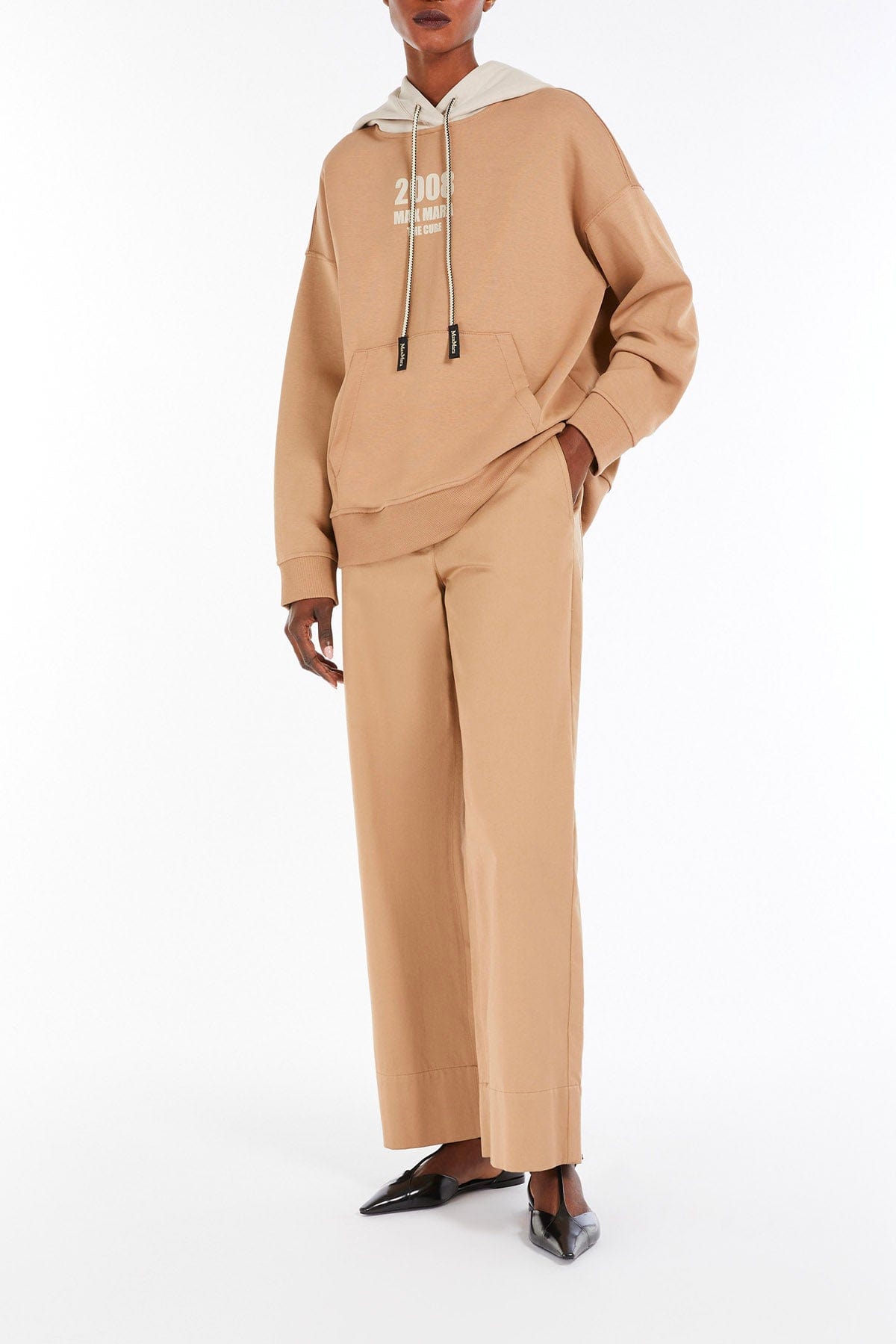 MAXMARA&#39;S BRANDS BODY/ TOP  Felpa donna con cappuccio &#39;S Max Mara Agata