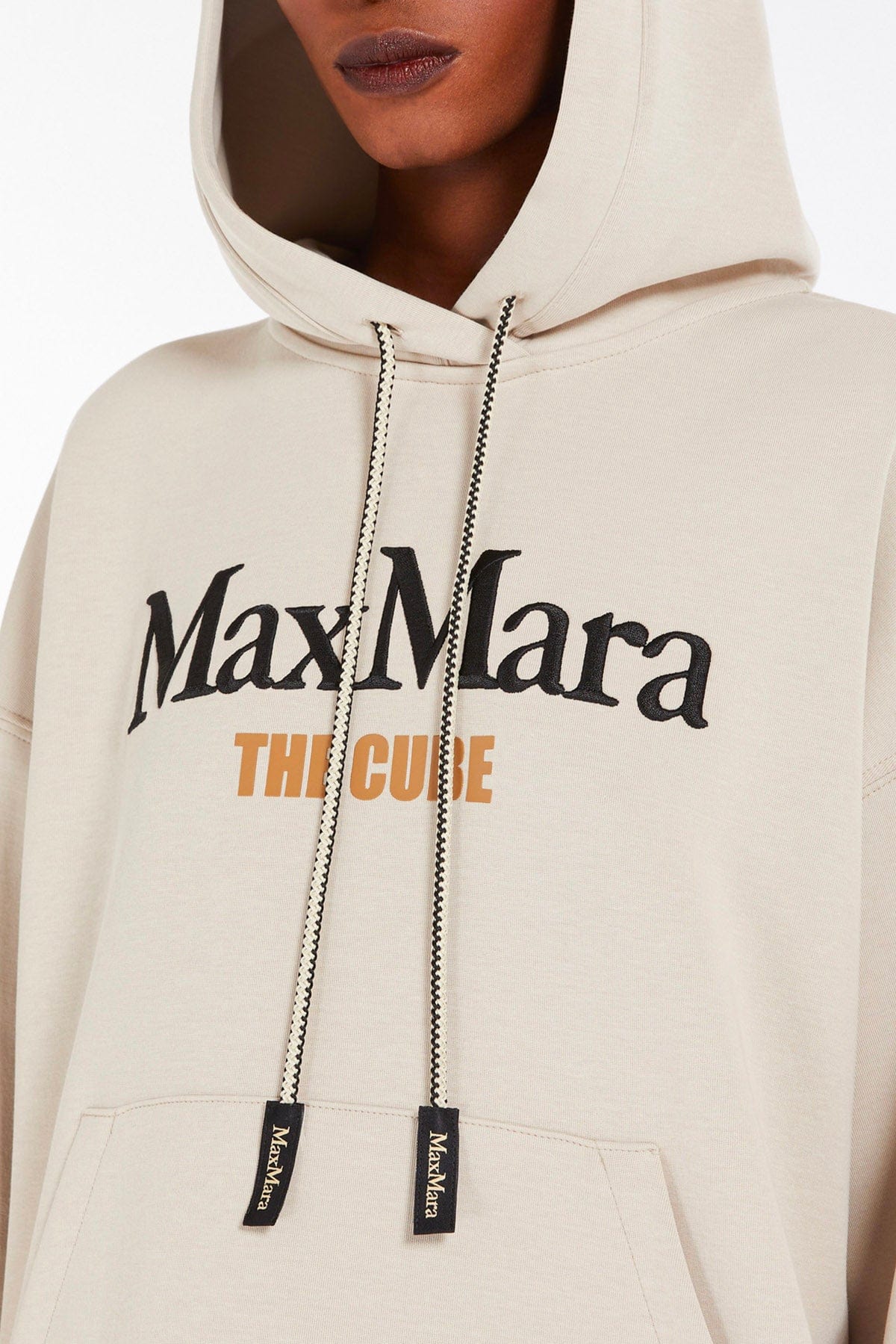 MAXMARA&#39;S BRANDS BODY/ TOP  Felpa donna con cappuccio &#39;S Max Mara Agata