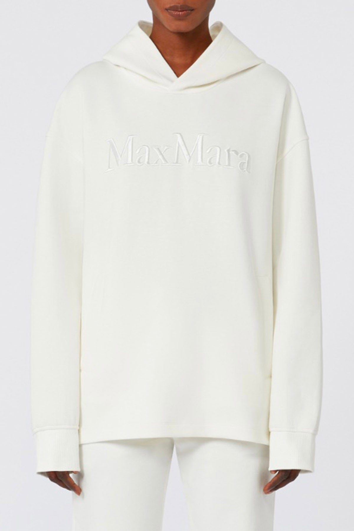 MAXMARA'S BRANDS BODY/ TOP  BIANCO / XXS Felpa donna 'S Max Mara Visiera