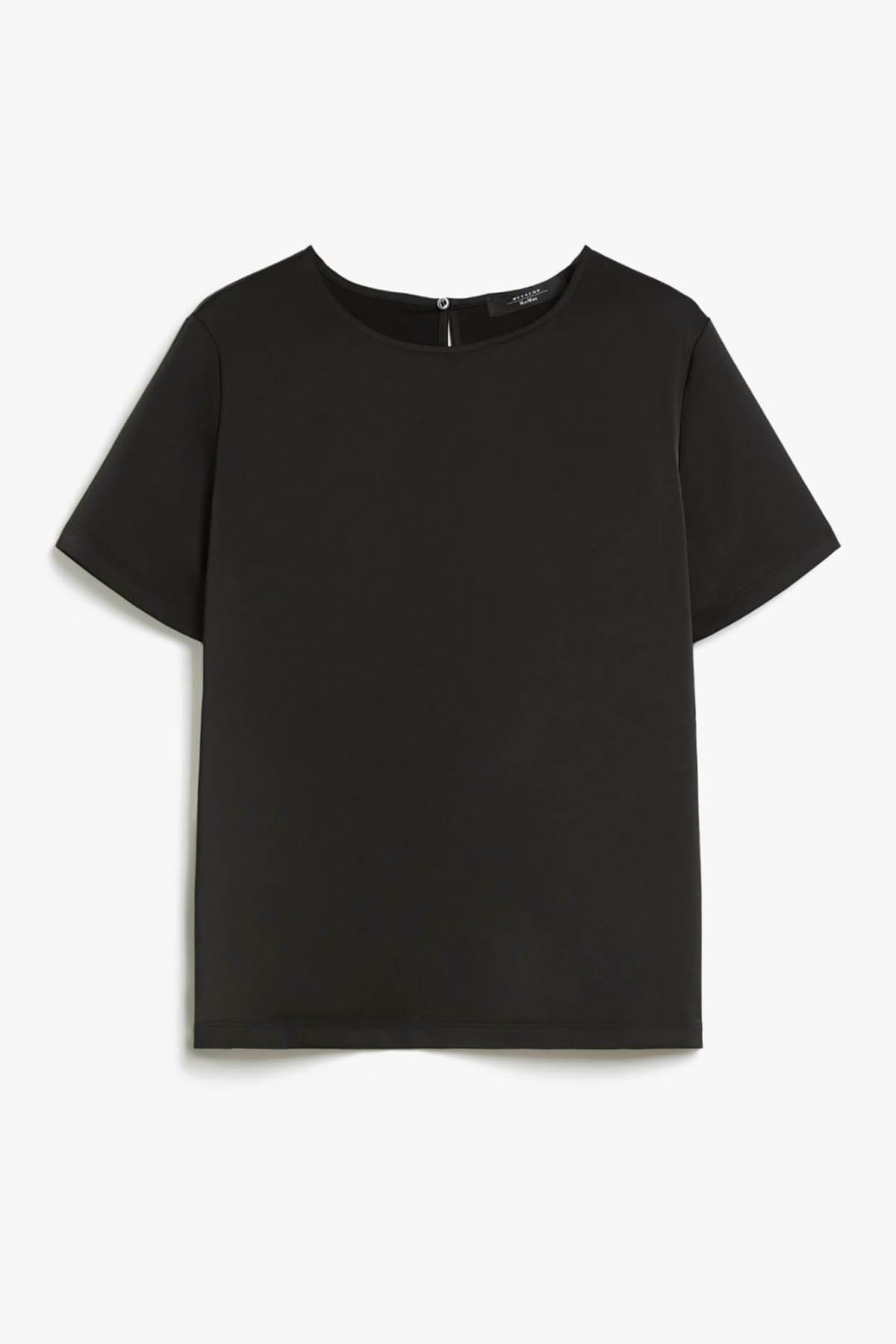 MAXMARA&#39;S BRANDS BODY/ TOP  NERO / XXS Blusa in Raso Donna Weekend Max Mara Gilbert