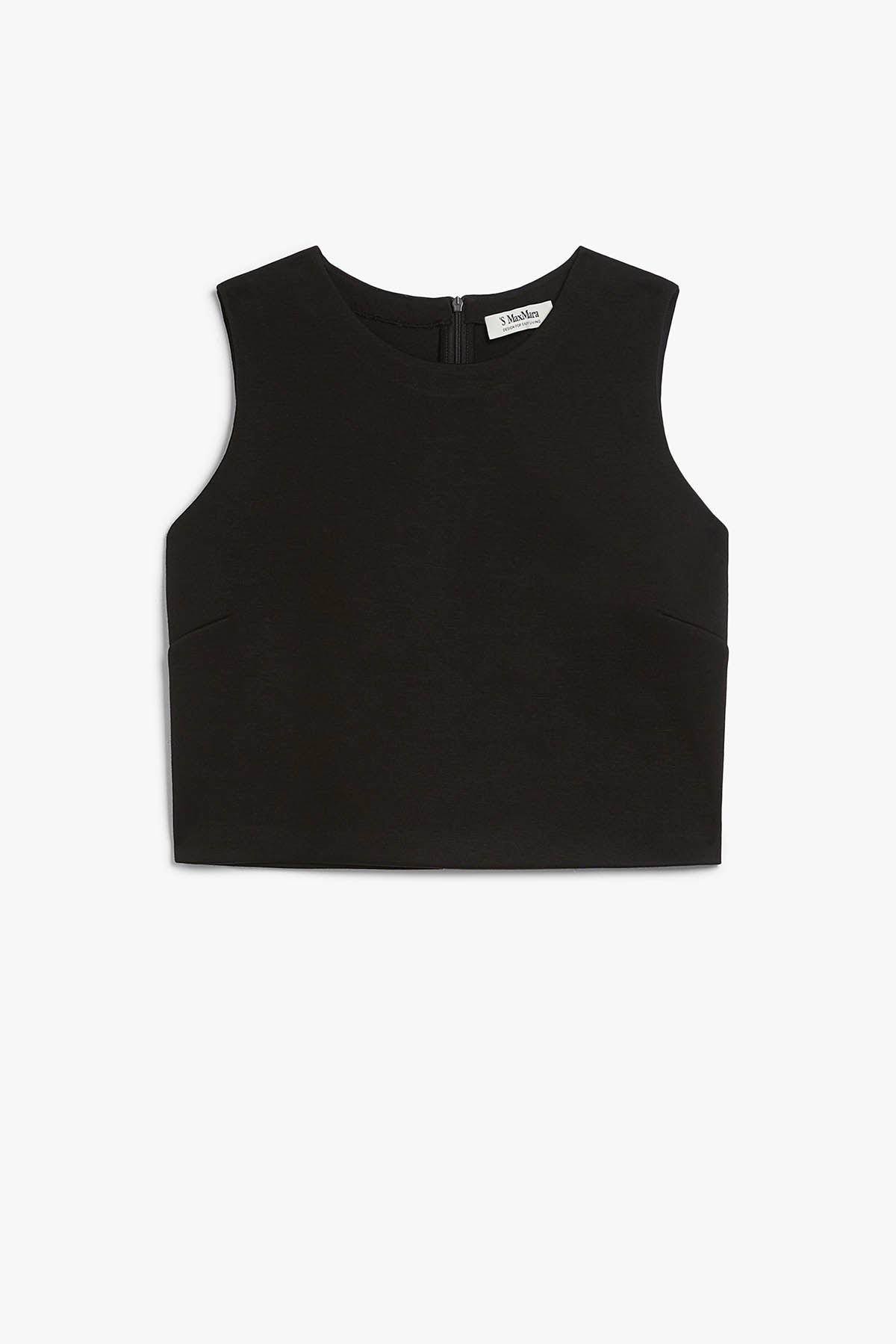 MAXMARA&#39;S BRANDS BODY/ TOP  NERO / XXS Top in Jersey Donna &#39;S Max Mara Dazzy