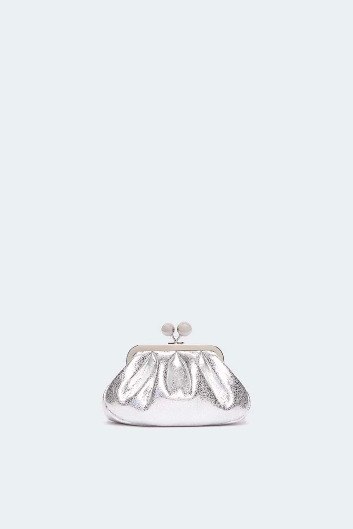 MAXMARA'S BRANDS BORSA  ARGENTO / UNICA Borsa Pasticcino donna mini Weekend Max Mara Wkabruno