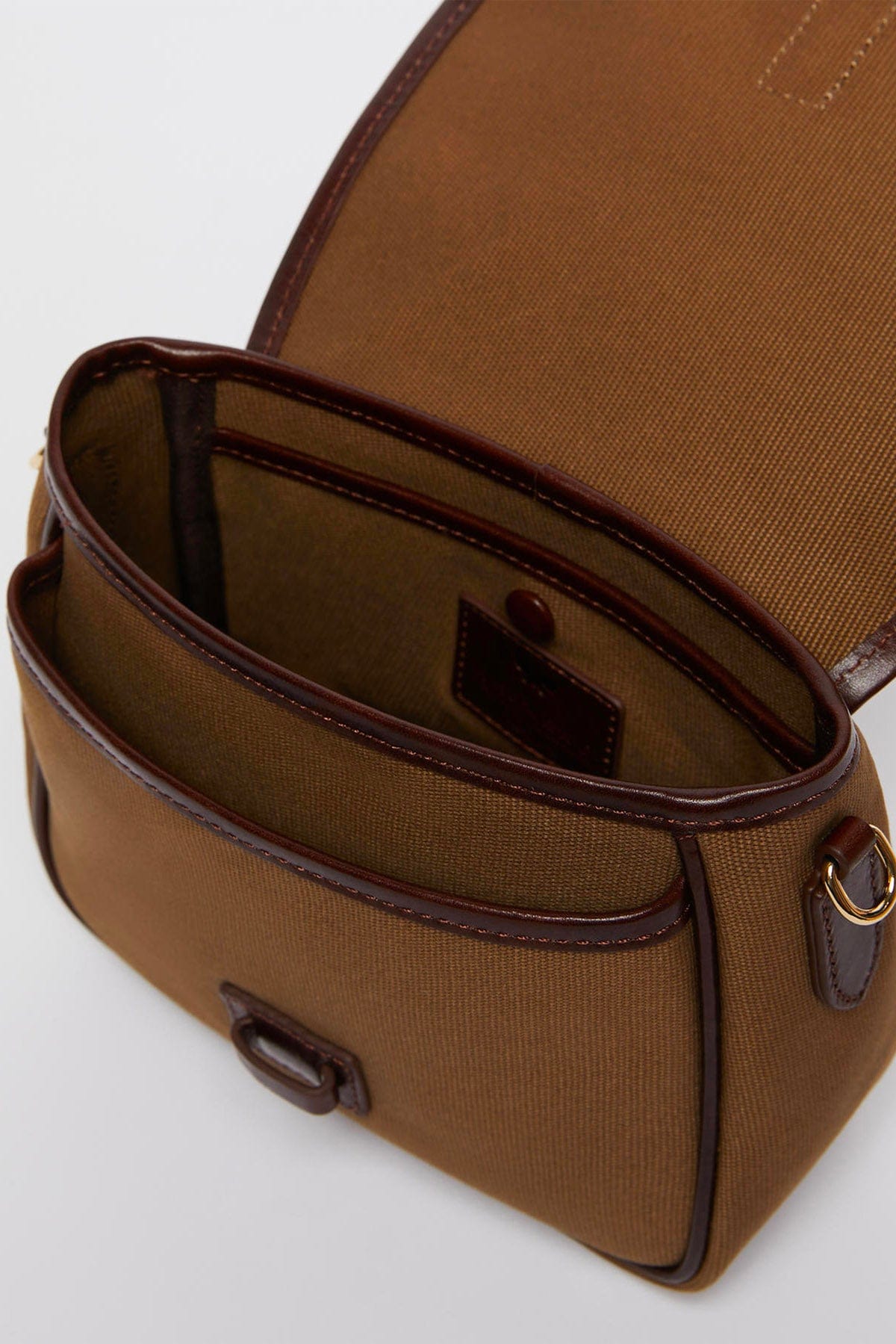 MAXMARA&#39;S BRANDS BORSA  Borsa in cotone cerato bronzo Weekend Max Mara Gap