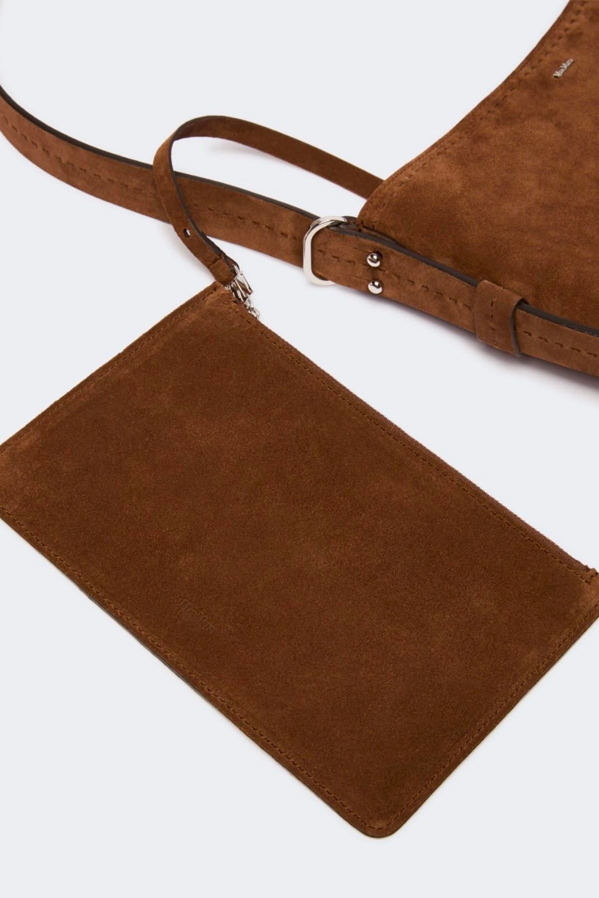 MAXMARA'S BRANDS BORSA  Borsa in crosta di vitello castagno Max Mara Archetipo1sv