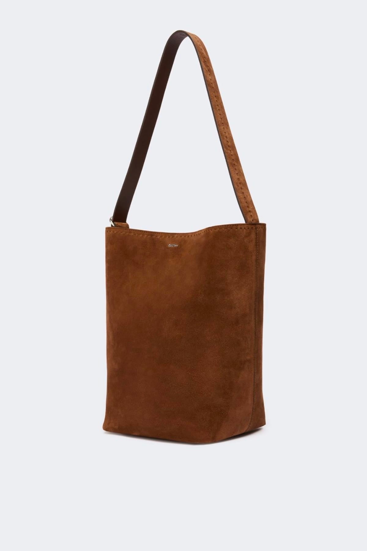 MAXMARA'S BRANDS BORSA  Borsa in crosta di vitello castagno Max Mara Archetipo1sv