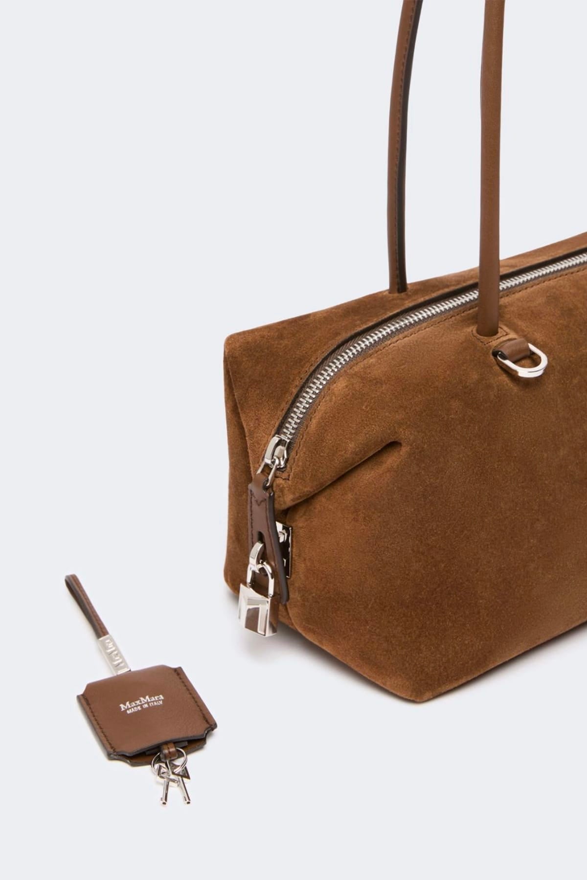 MAXMARA'S BRANDS BORSA  Borsa in crosta di vitello morbida Max Mara Mxaholdallsl